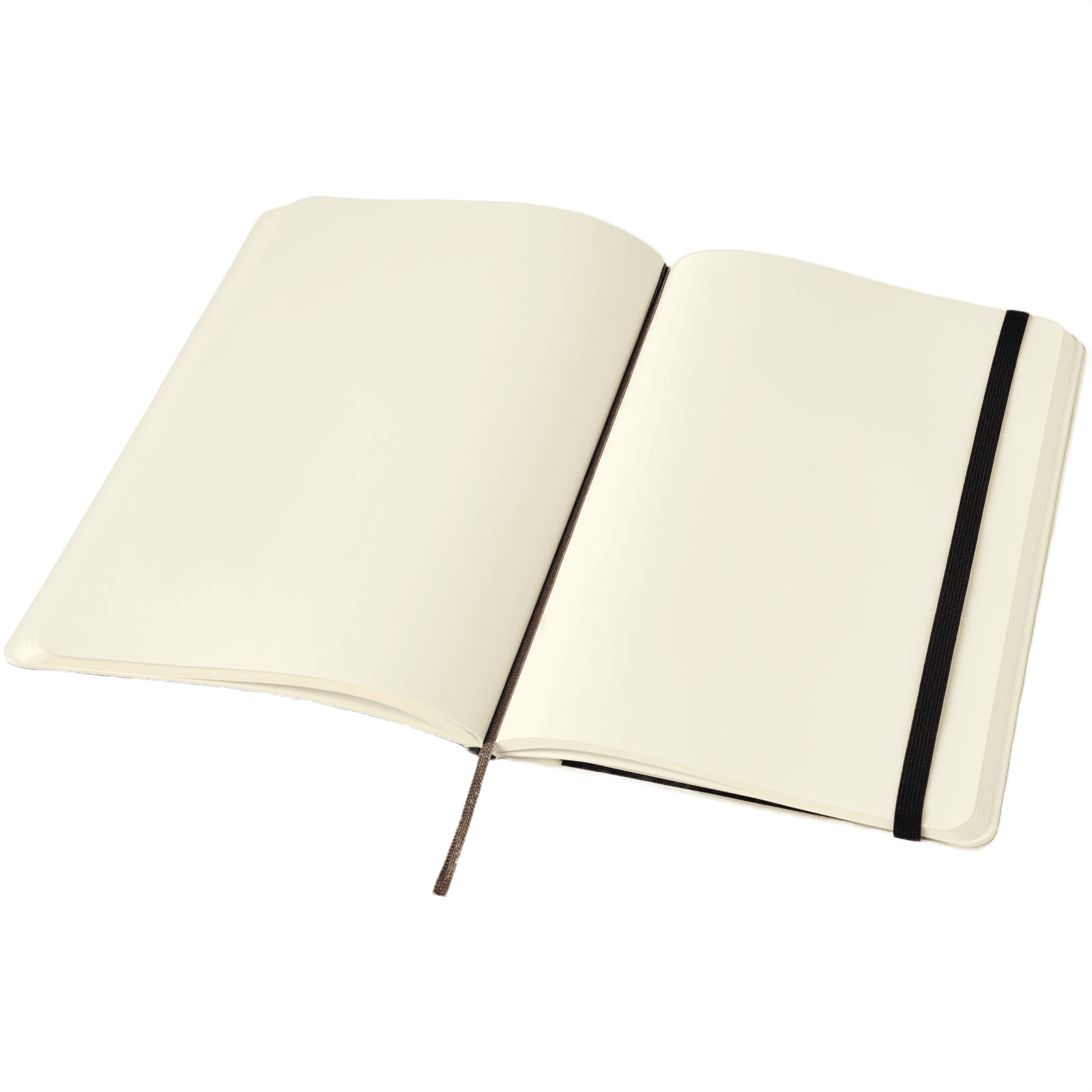 Moleskine Classic L soft cover notebook – plain pages musta