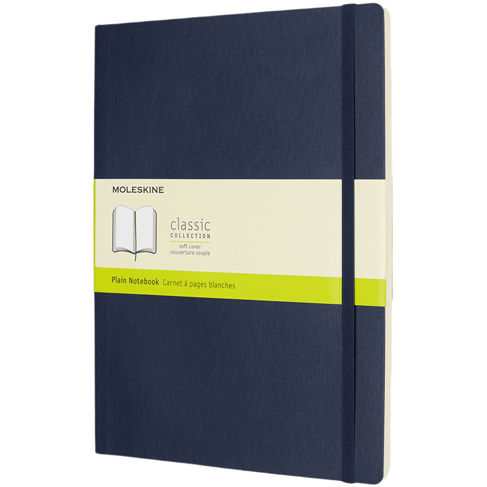 Classic XL-anteckningsbok med mjukt omslag, blankt papper