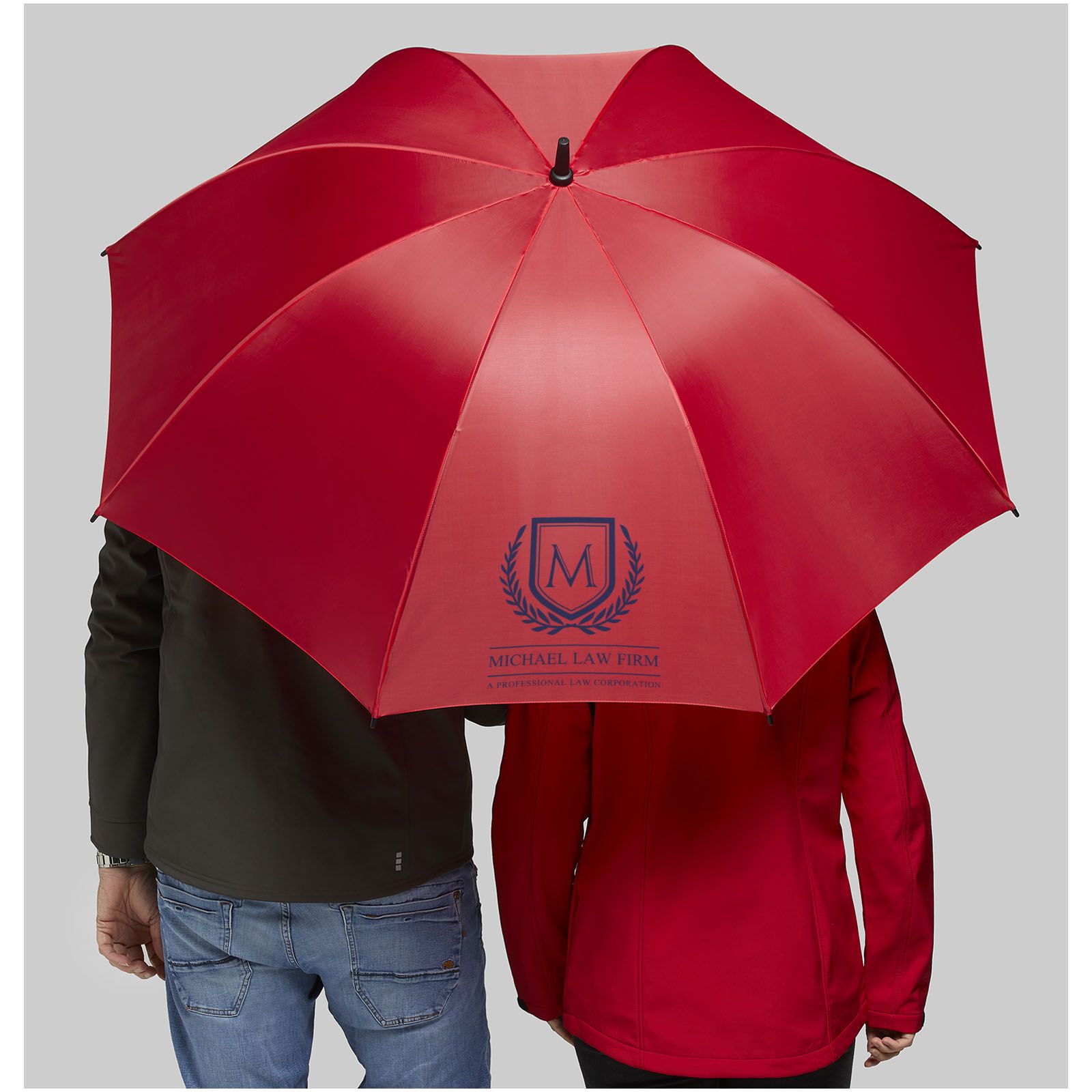 Yfke 30" golfparaply med EVA-handtag vit