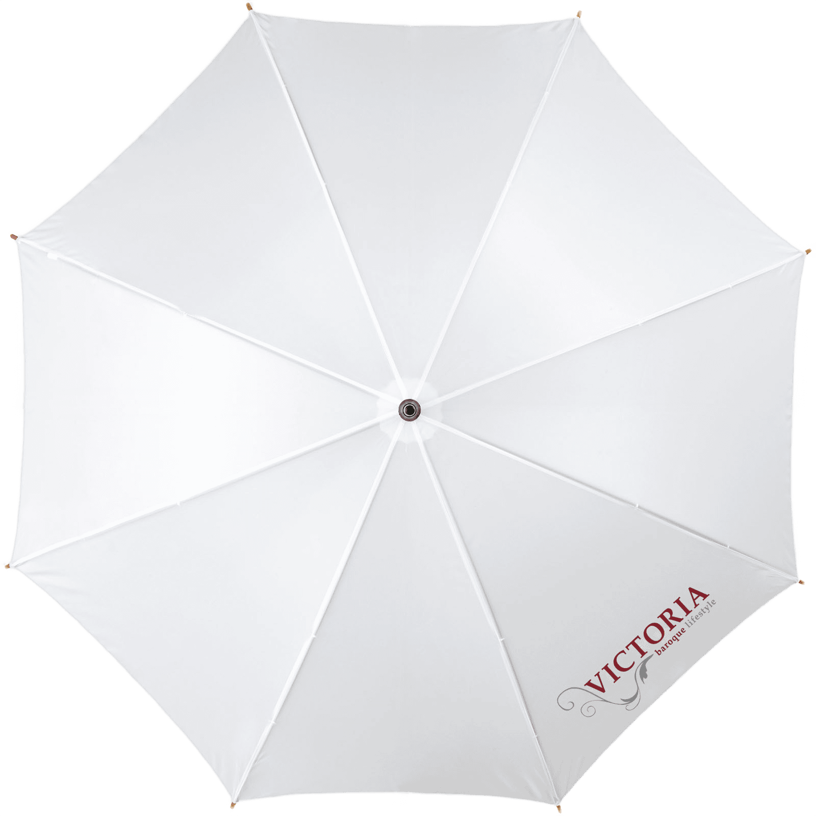 Kyle 23" Automatic Umbrella white
