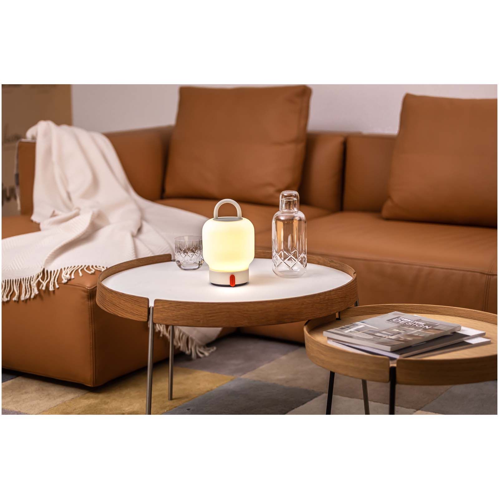 Kooduu Loome portable lamp vit