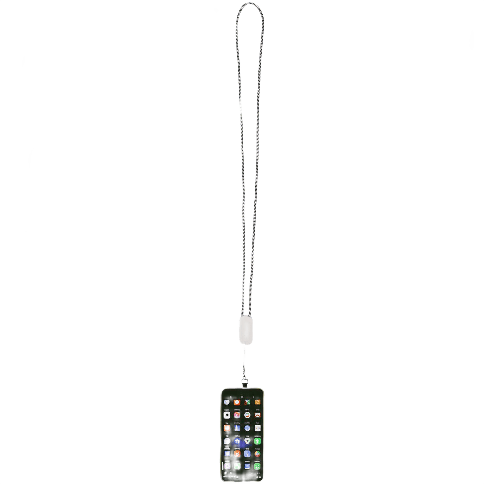 Anser telefonrem med inbyggd 5-i-1 kabel, 27 W vit