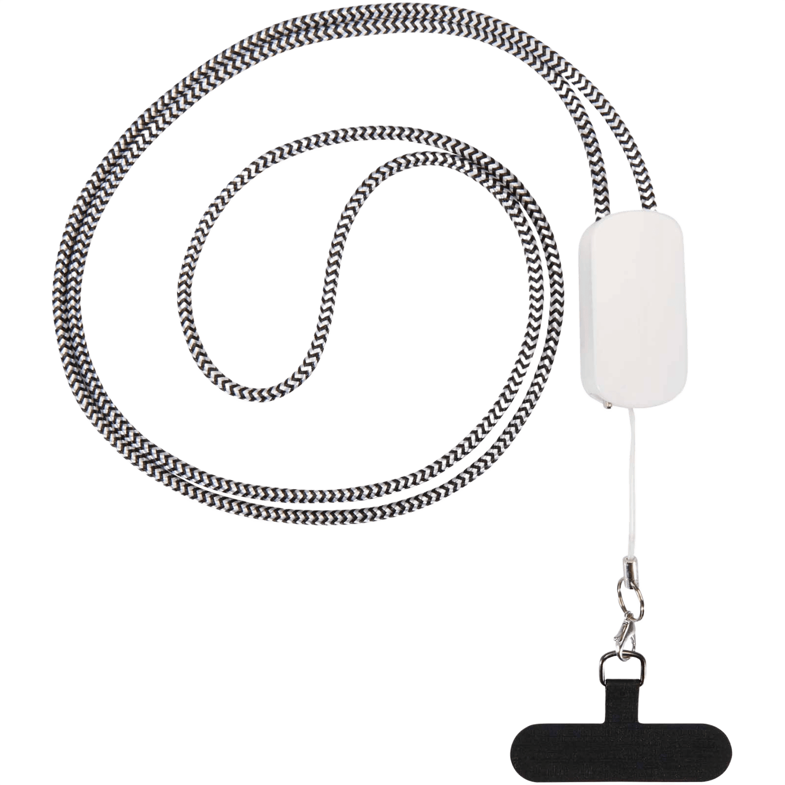 Anser telefonrem med inbyggd 5-i-1 kabel, 27 W vit