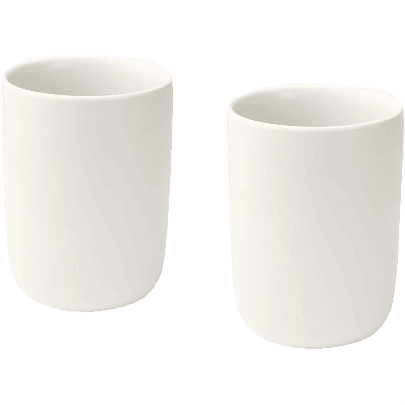 Set of two ceramic mugs, 350 ml, matte finish
