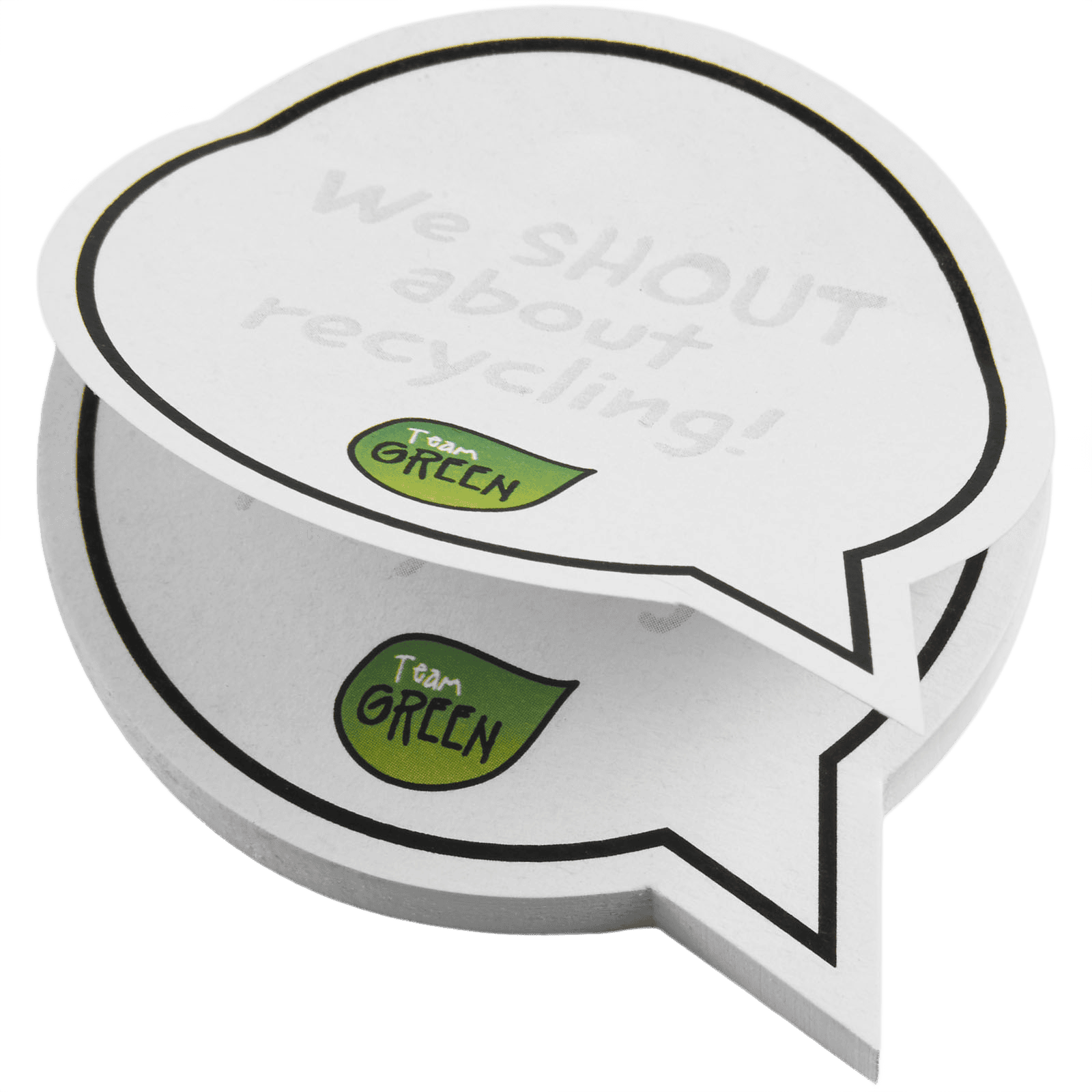 Sticky-Mate® speech bubble sticky notes