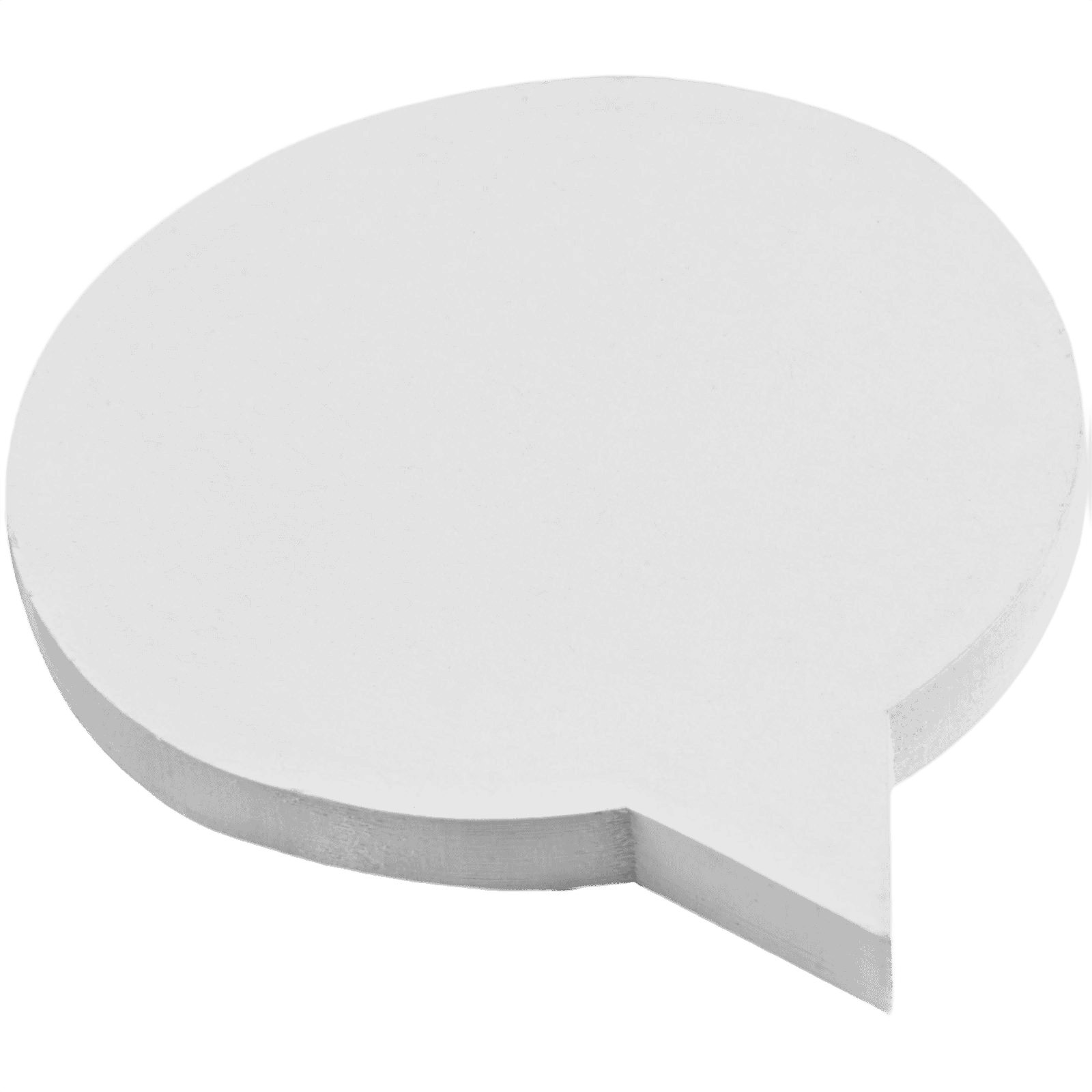 Sticky-Mate® speech bubble sticky notes vit