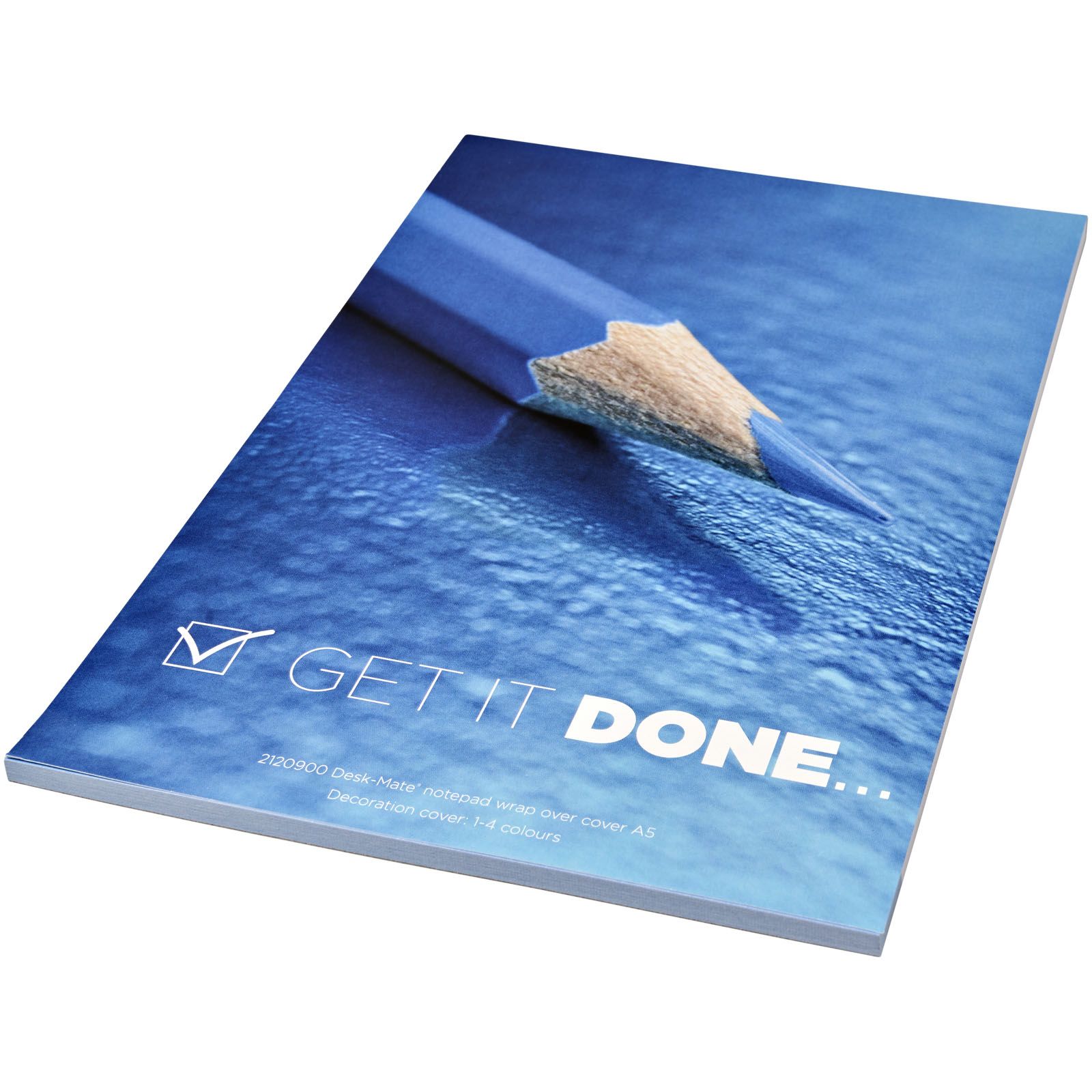 Desk-Mate® Anteckningsblock A5 Med Fodral vit