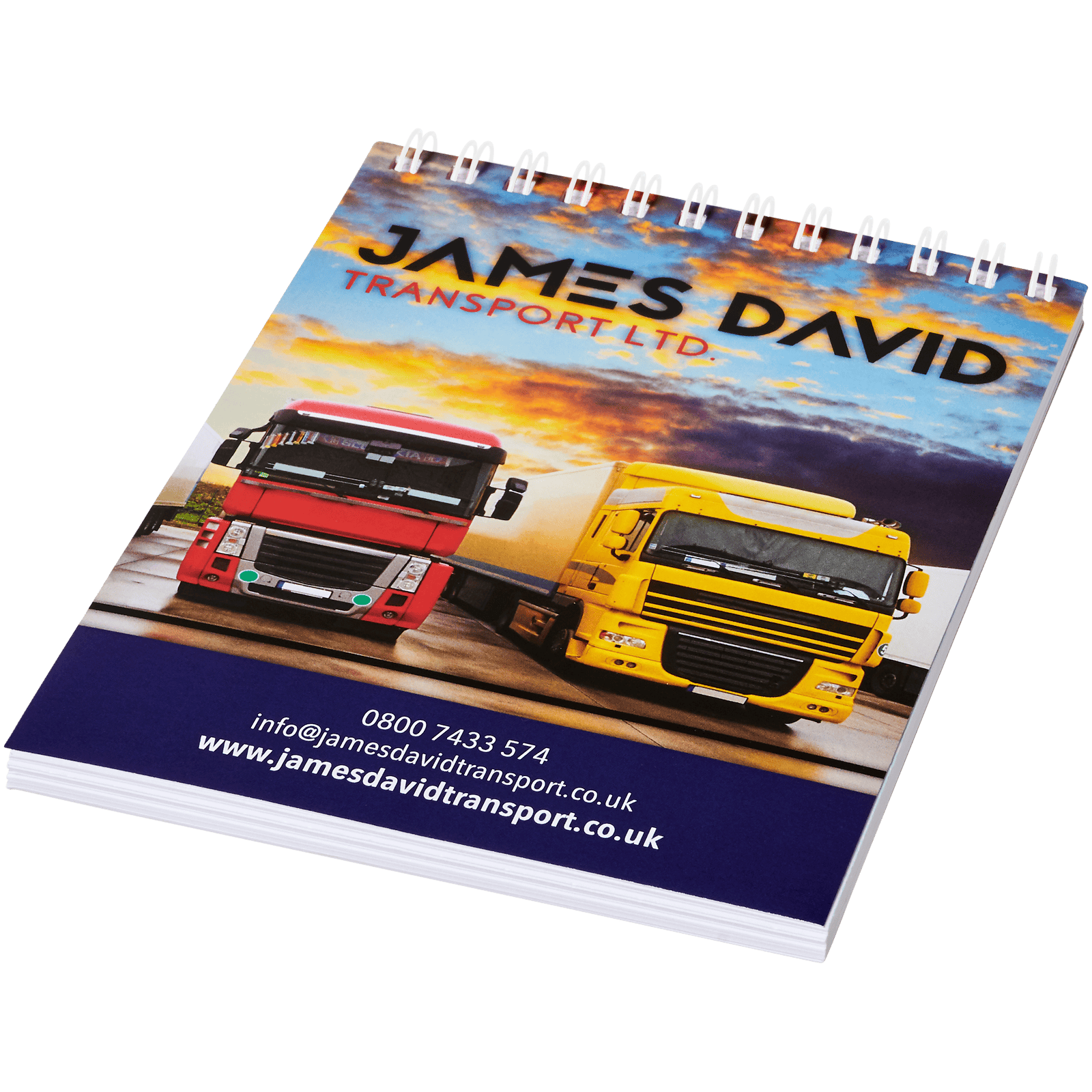 Desk-Mate® Spiral A6-Anteckningsblock