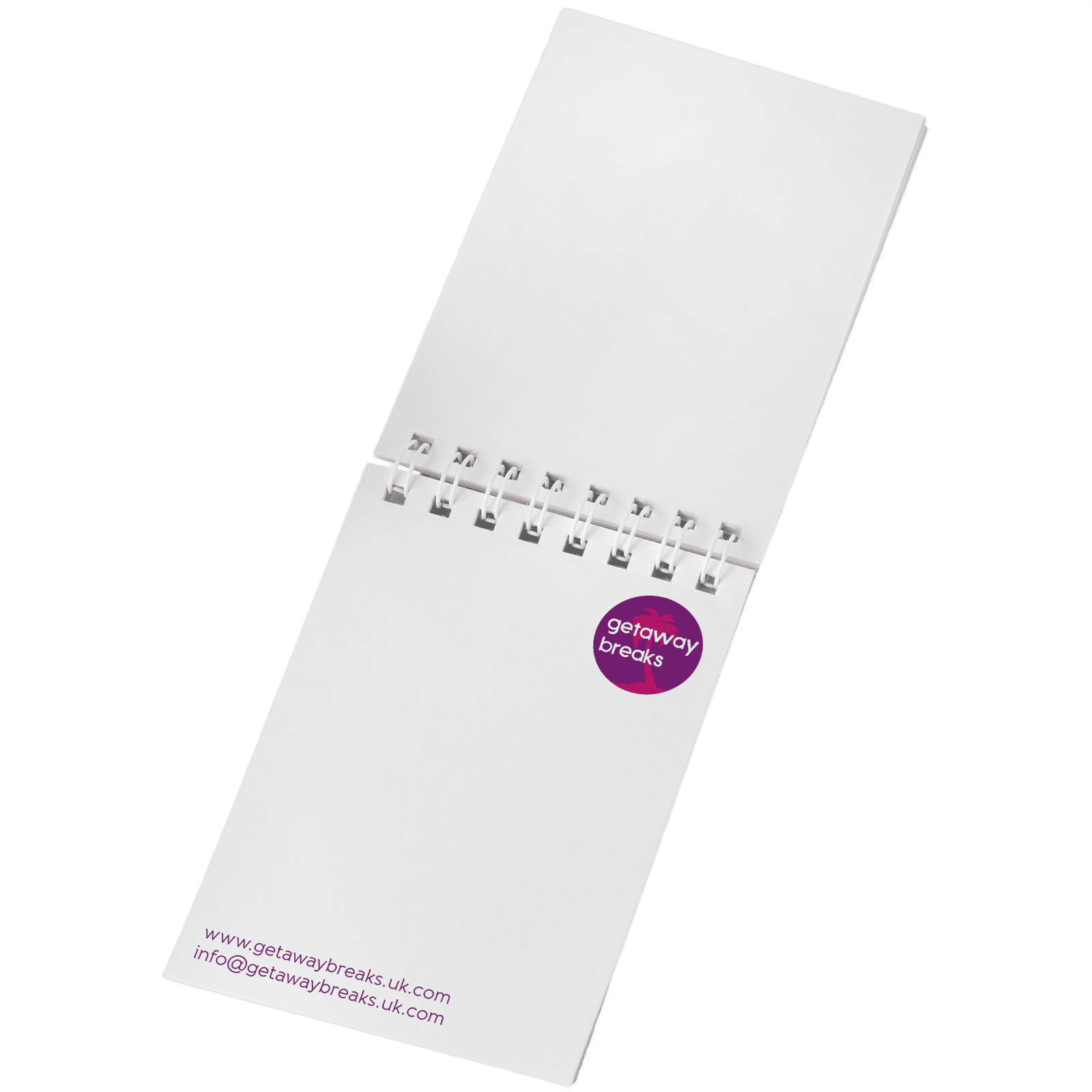 Desk-Mate® Spiralanteckningsblock A7 vit