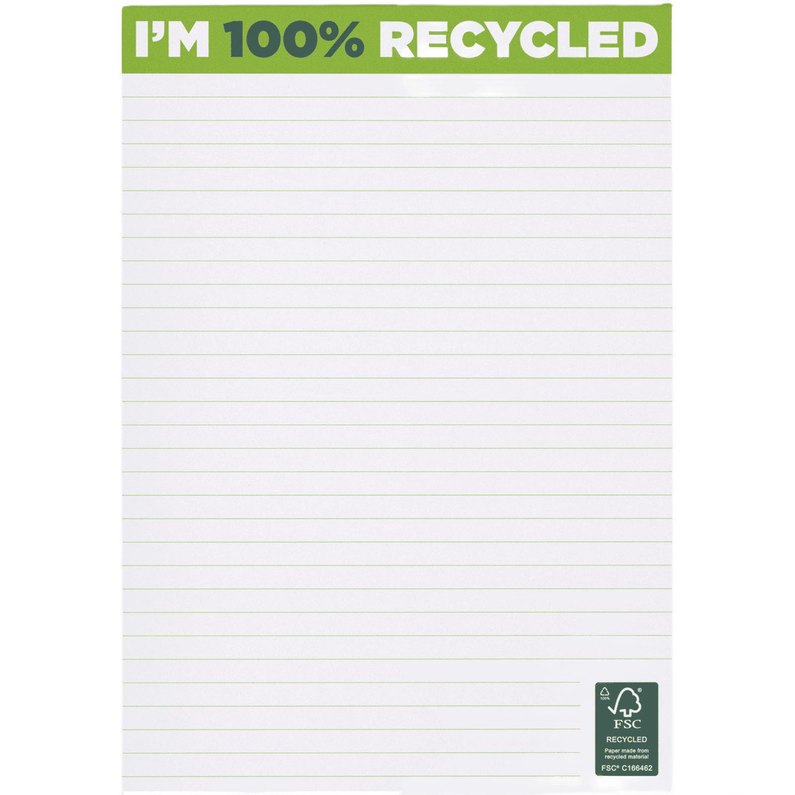 Desk-Mate® A5 Notepad With Recycled Paper vit