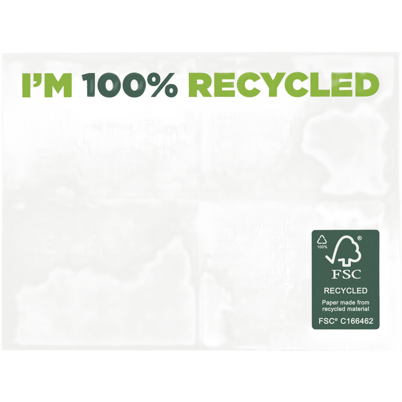 Sticky-Mate® Anteckningar 100x75mm vit