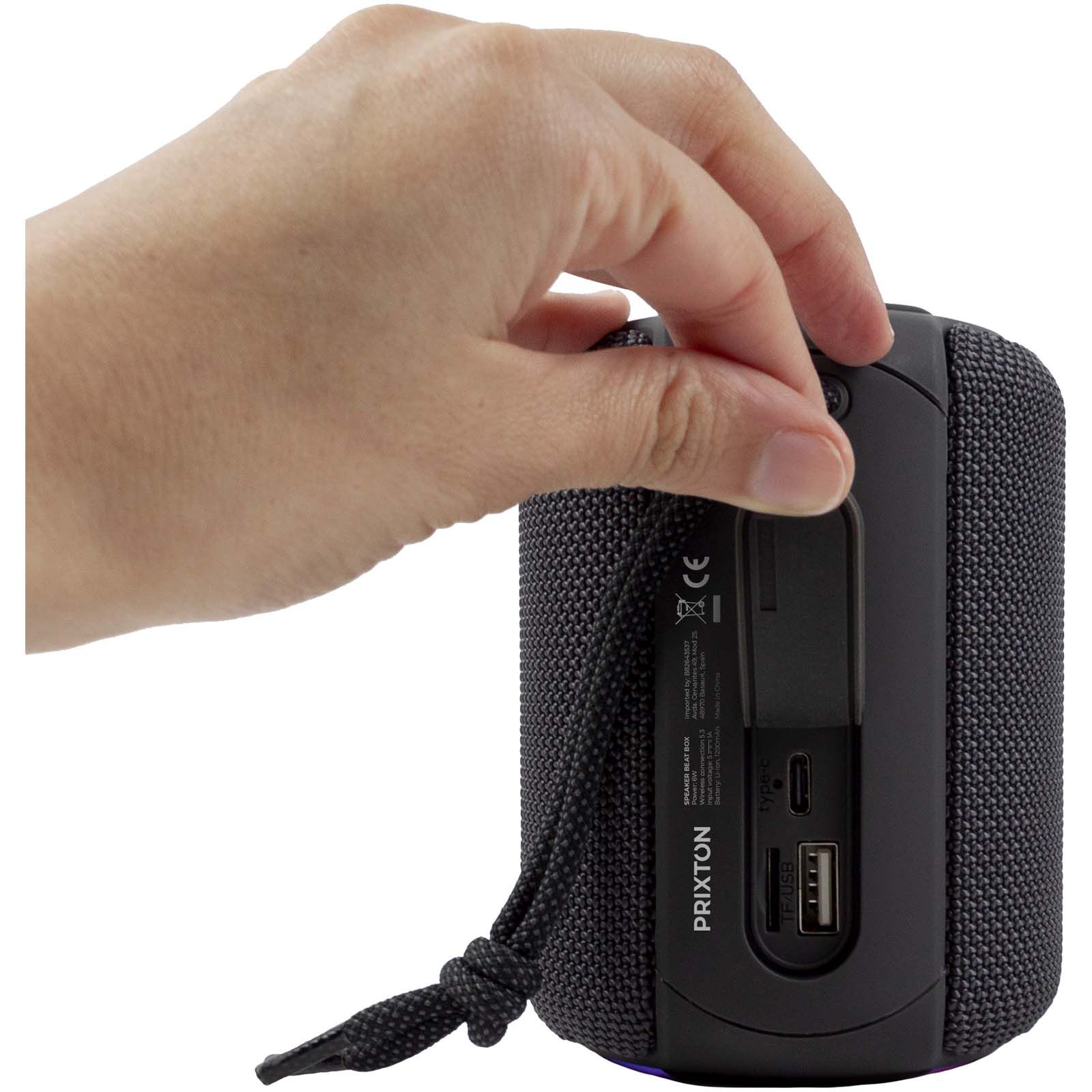 Prixton Beat Box högtalare grå