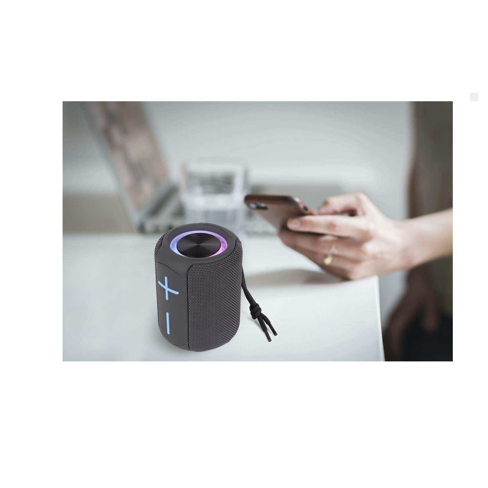 Prixton Beat Box högtalare grå