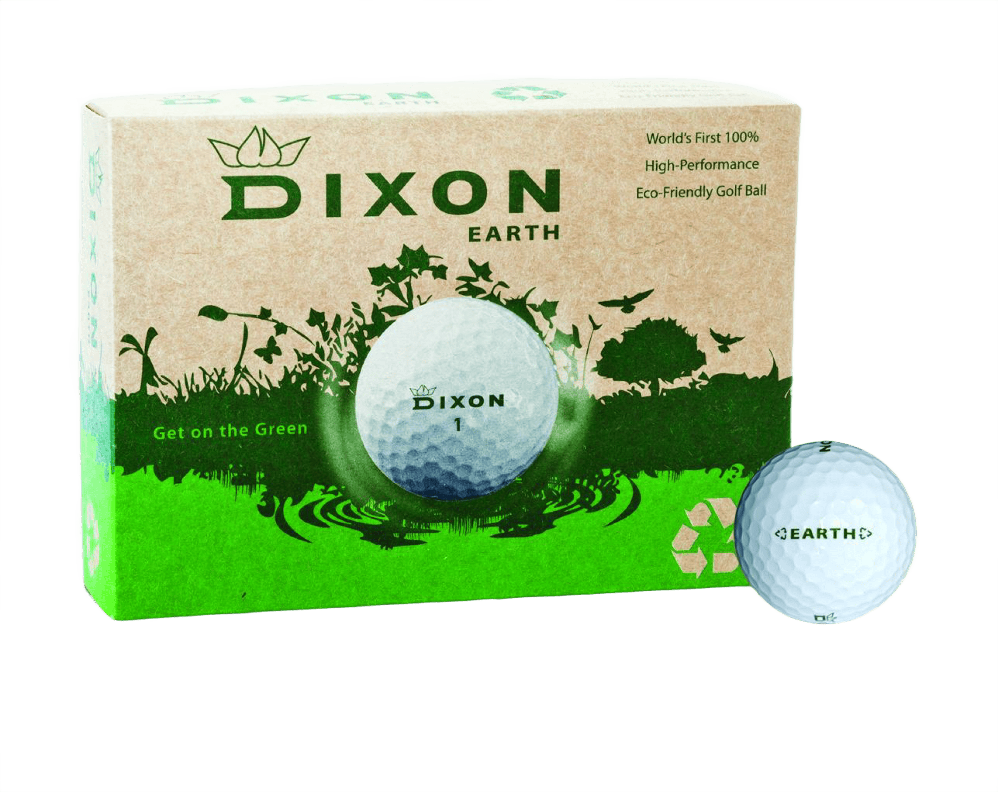 Dixon Wind Logo Golf Boll