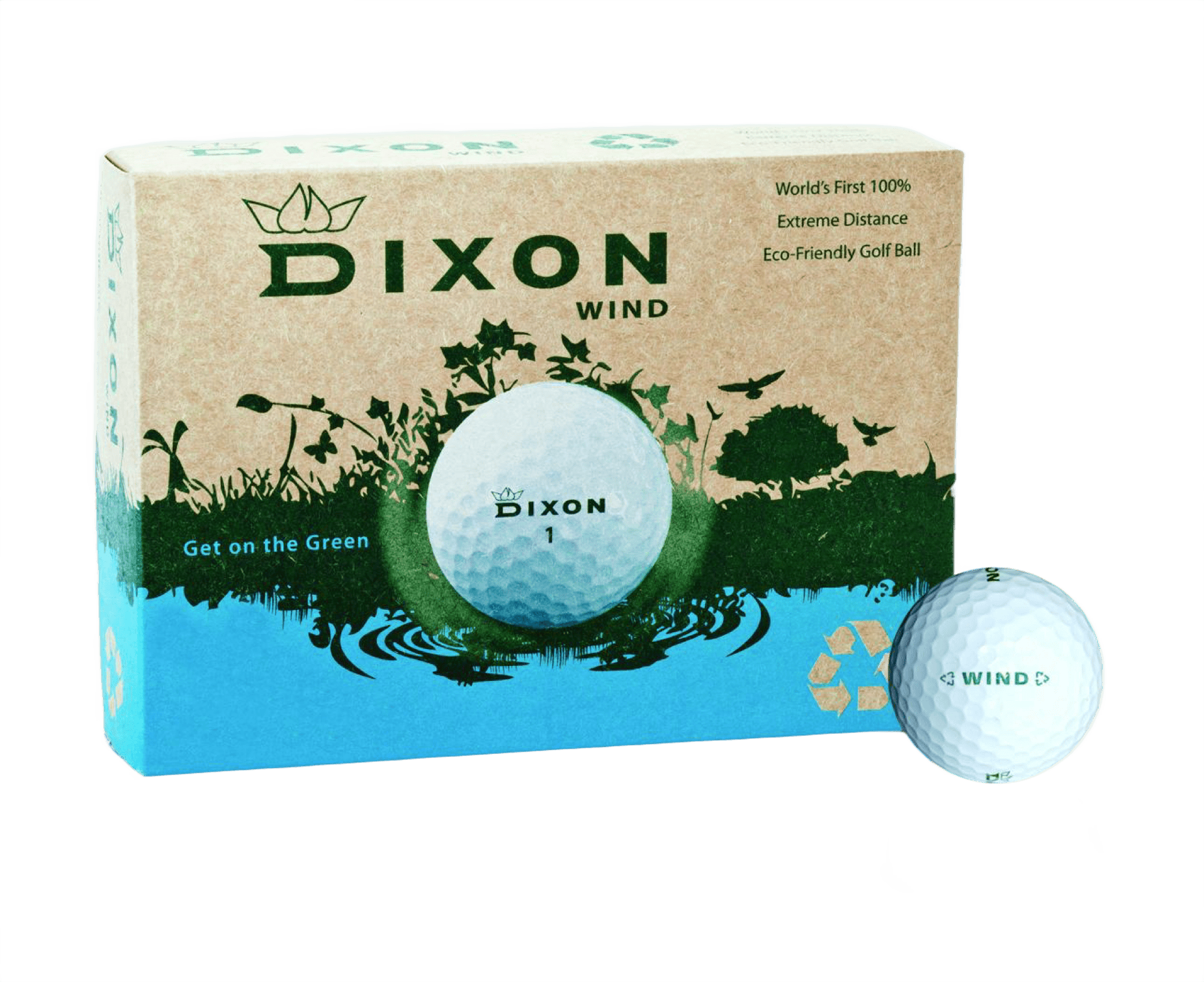 Dixon Fire Logo Golf Boll