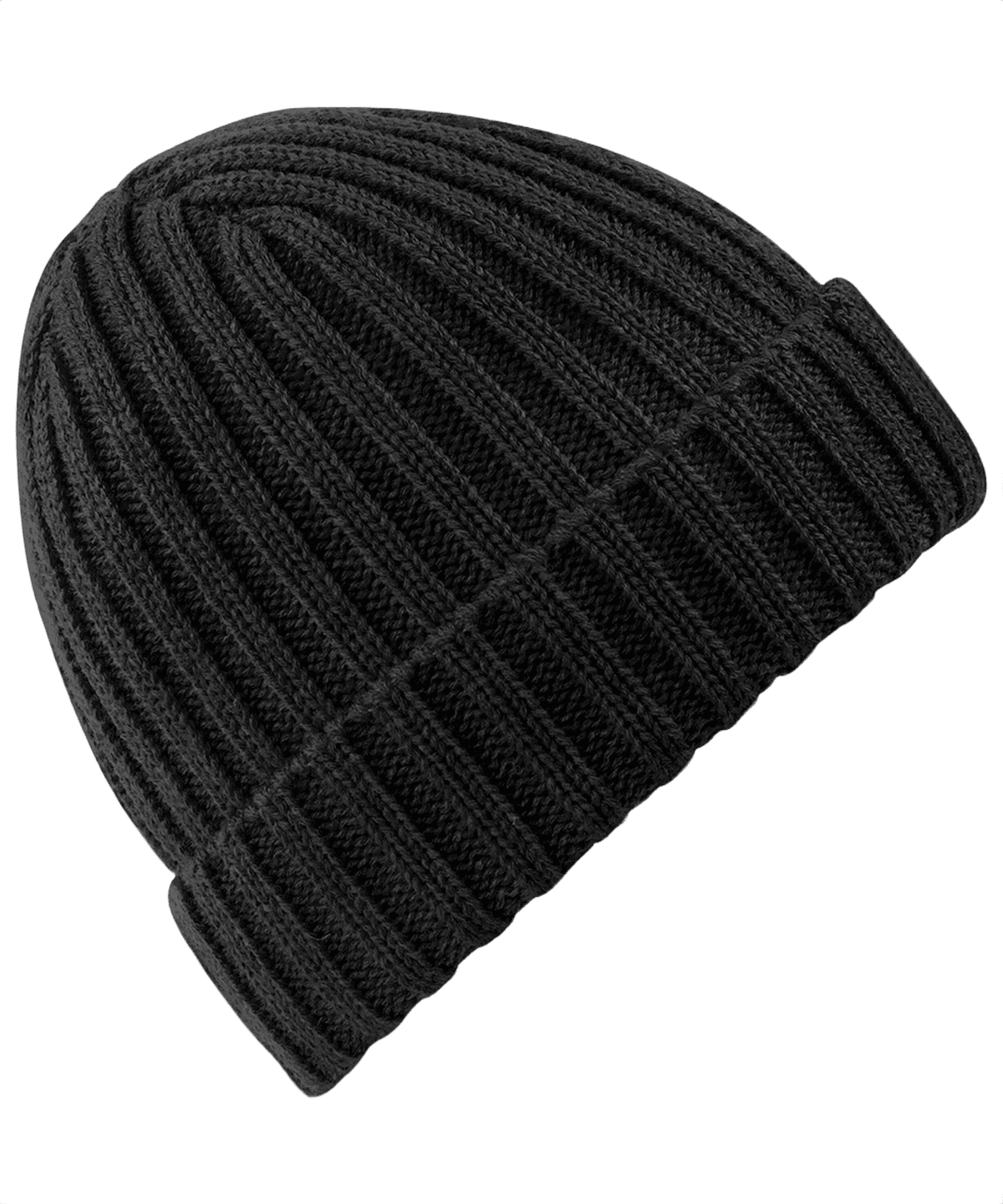 Chunky Ribbstickad Mössa