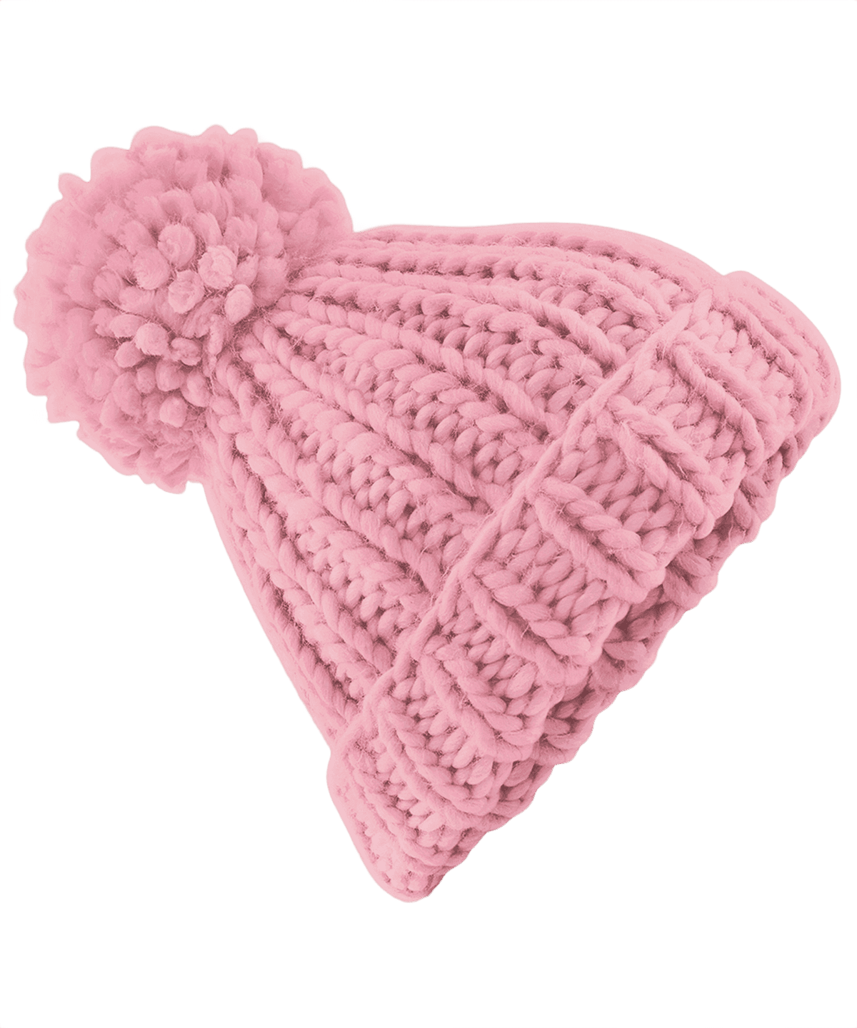 Oversized Handstickad Mössa