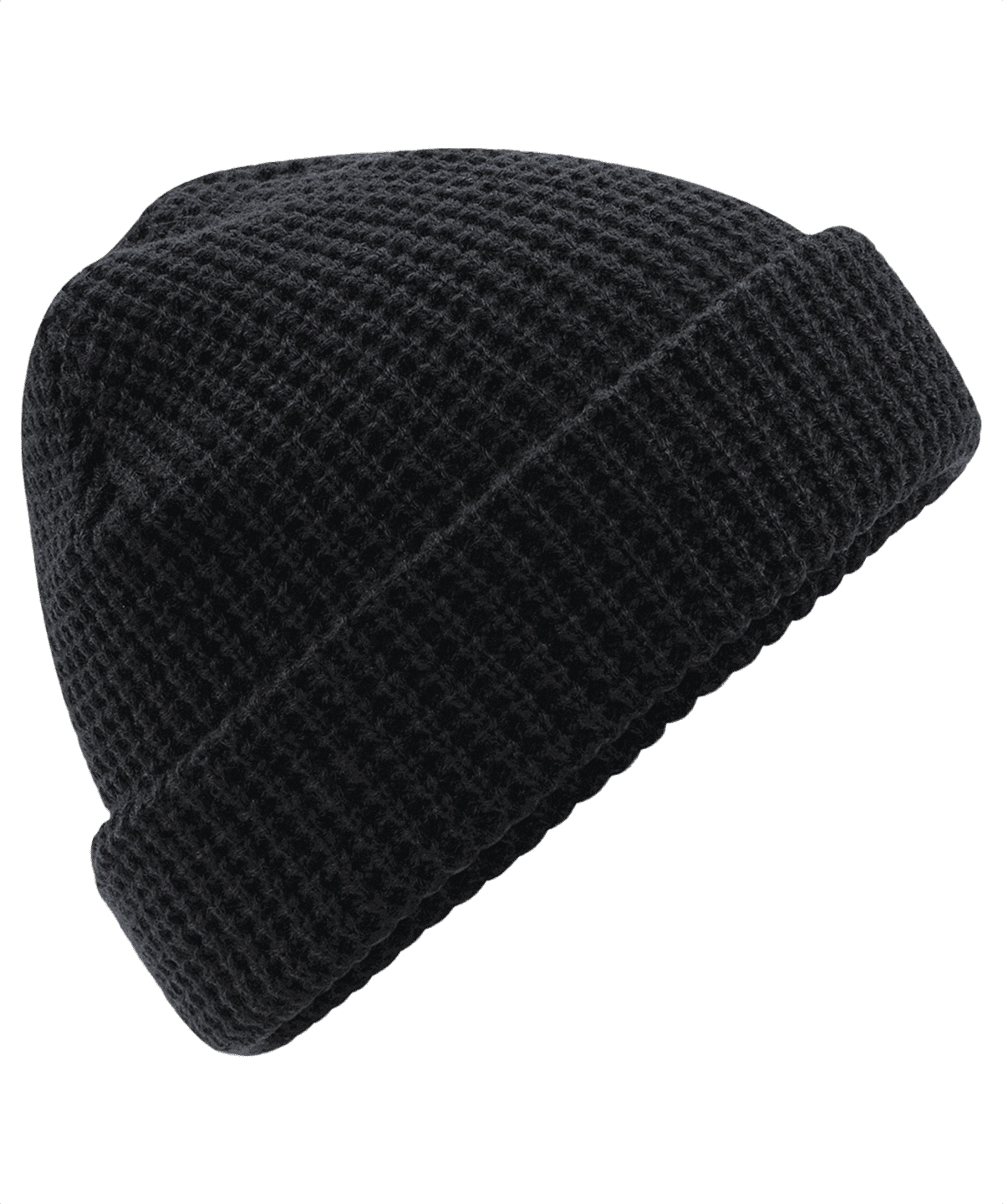 Våffelstickad Mössa