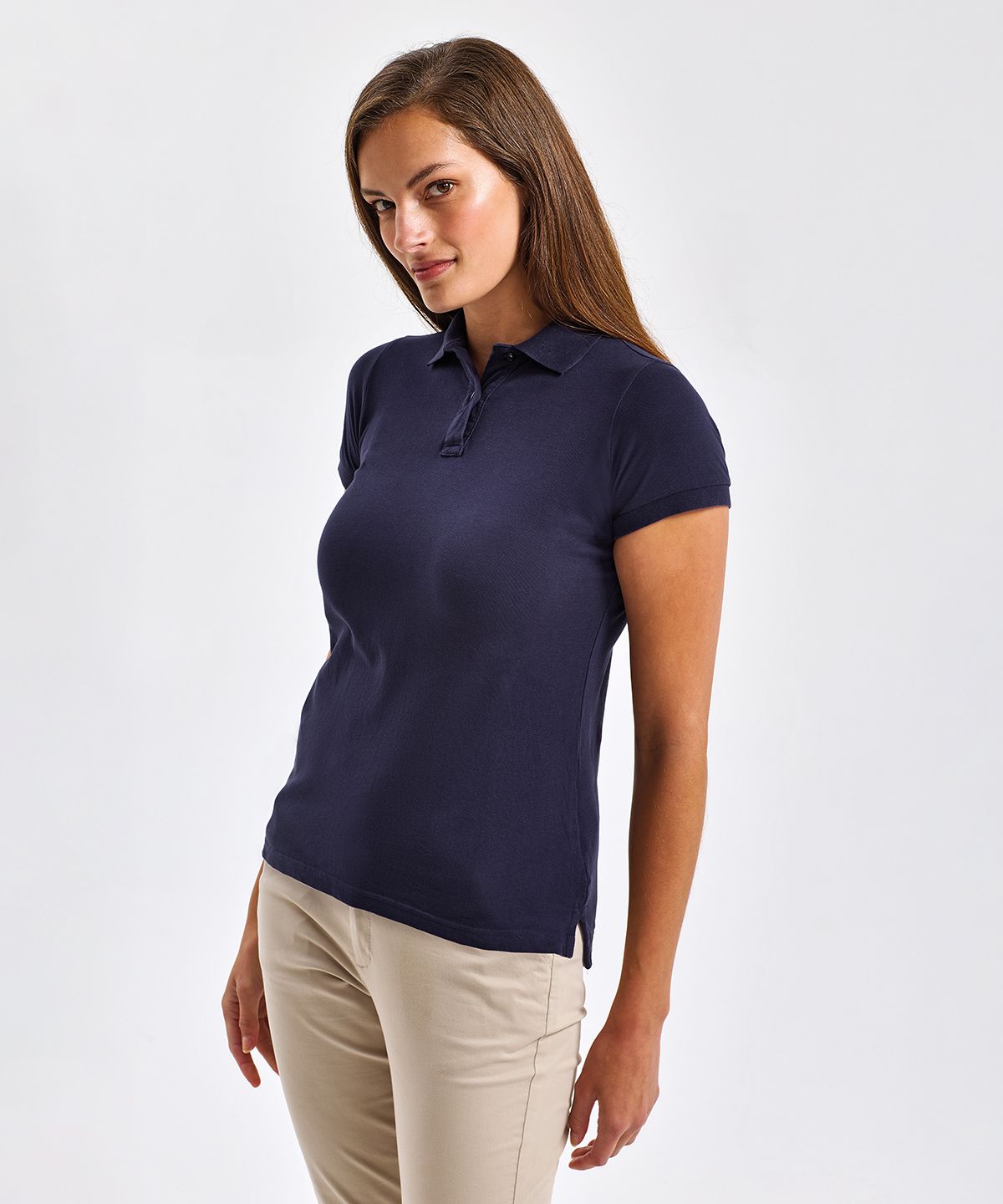 Classic Fit Polo Women - Klassisk Piké Dam
