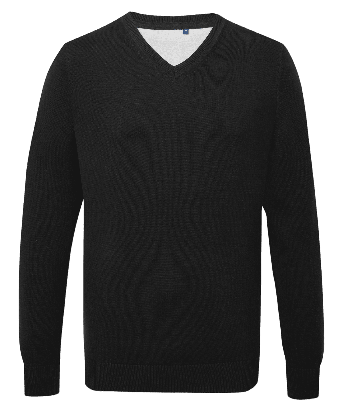 Cotton Blend V-Neck Sweater Men - V-Ringad Tröja Herr