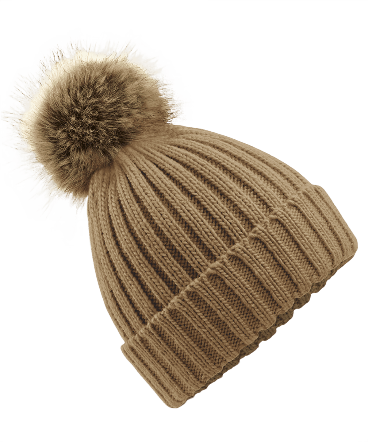 Päls Pop Pom Tjock Mössa