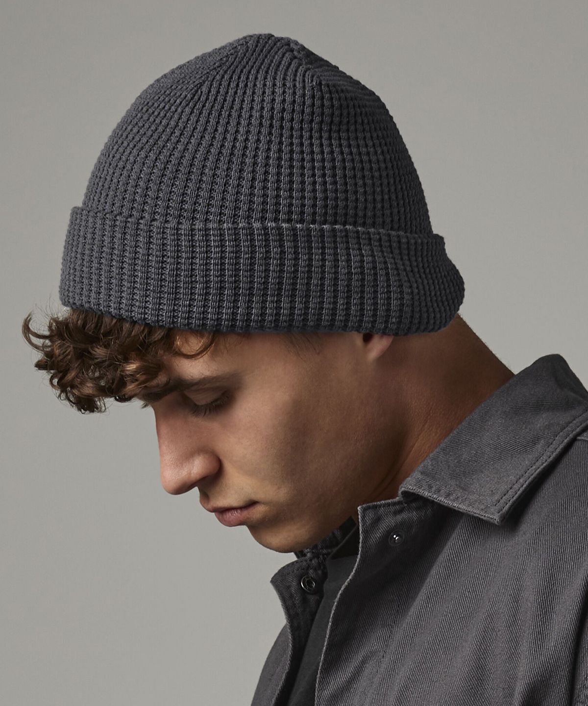 Cotton Waffle Beanie