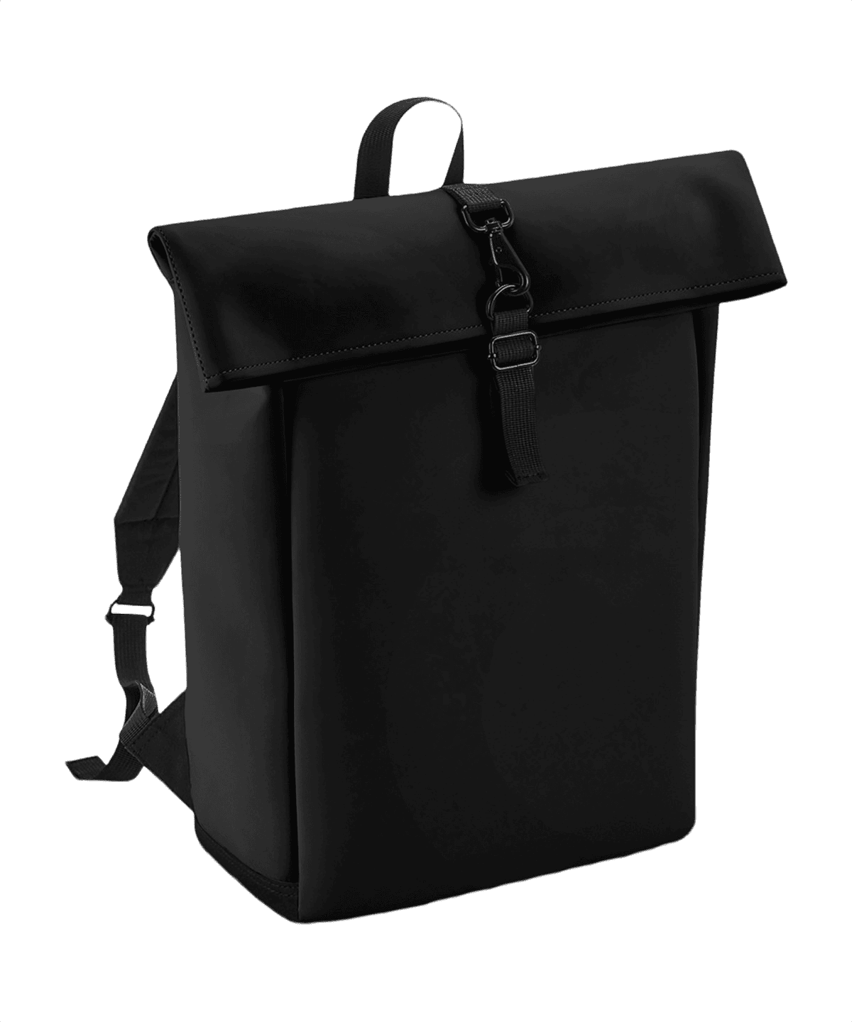 Matt Pu Rolltop Ryggsäck