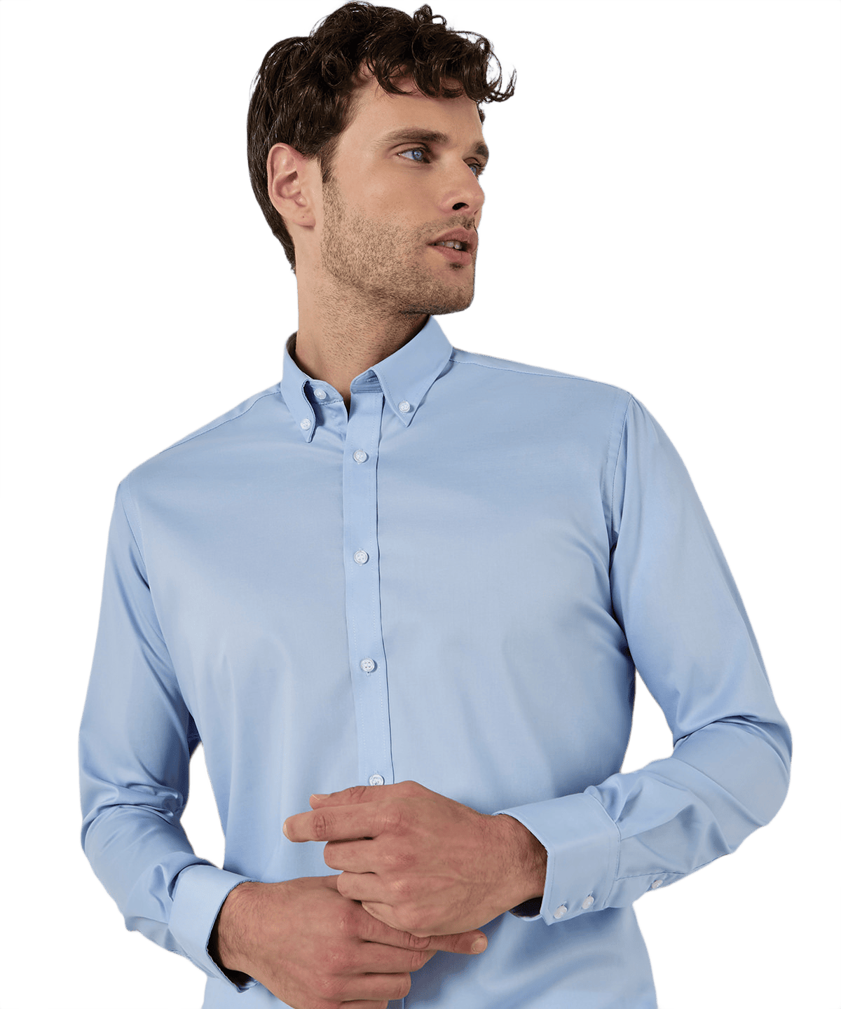 Stretch Oxford -paita pitkähihaiset (slim fit)
