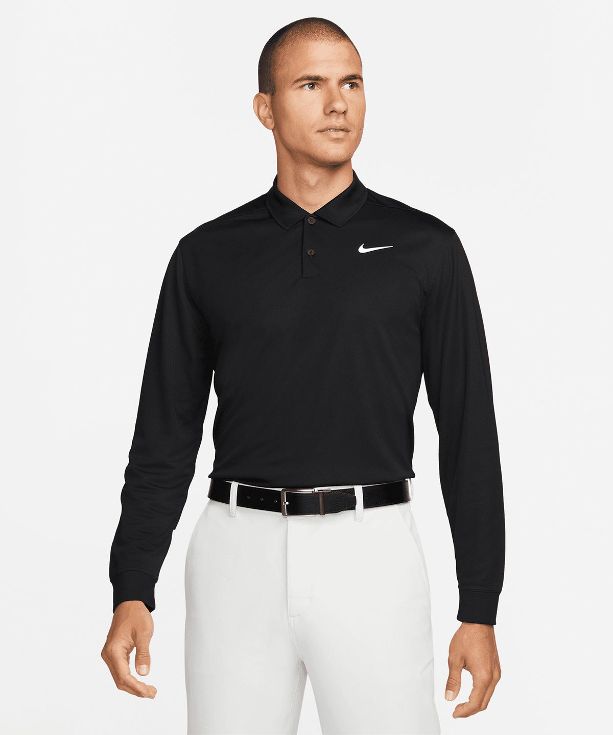 Nike Dri-FIT Victory Long Sleeve Polo - Långärmad piké