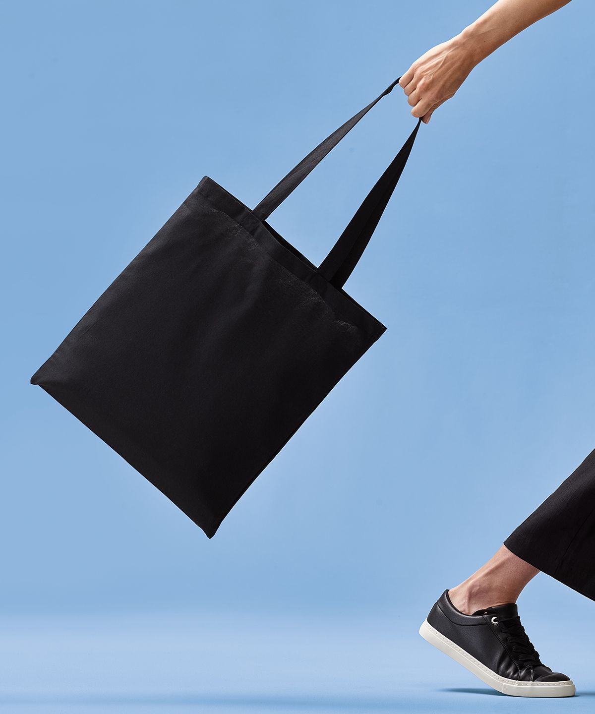 Cotton Shopper with Long Handle