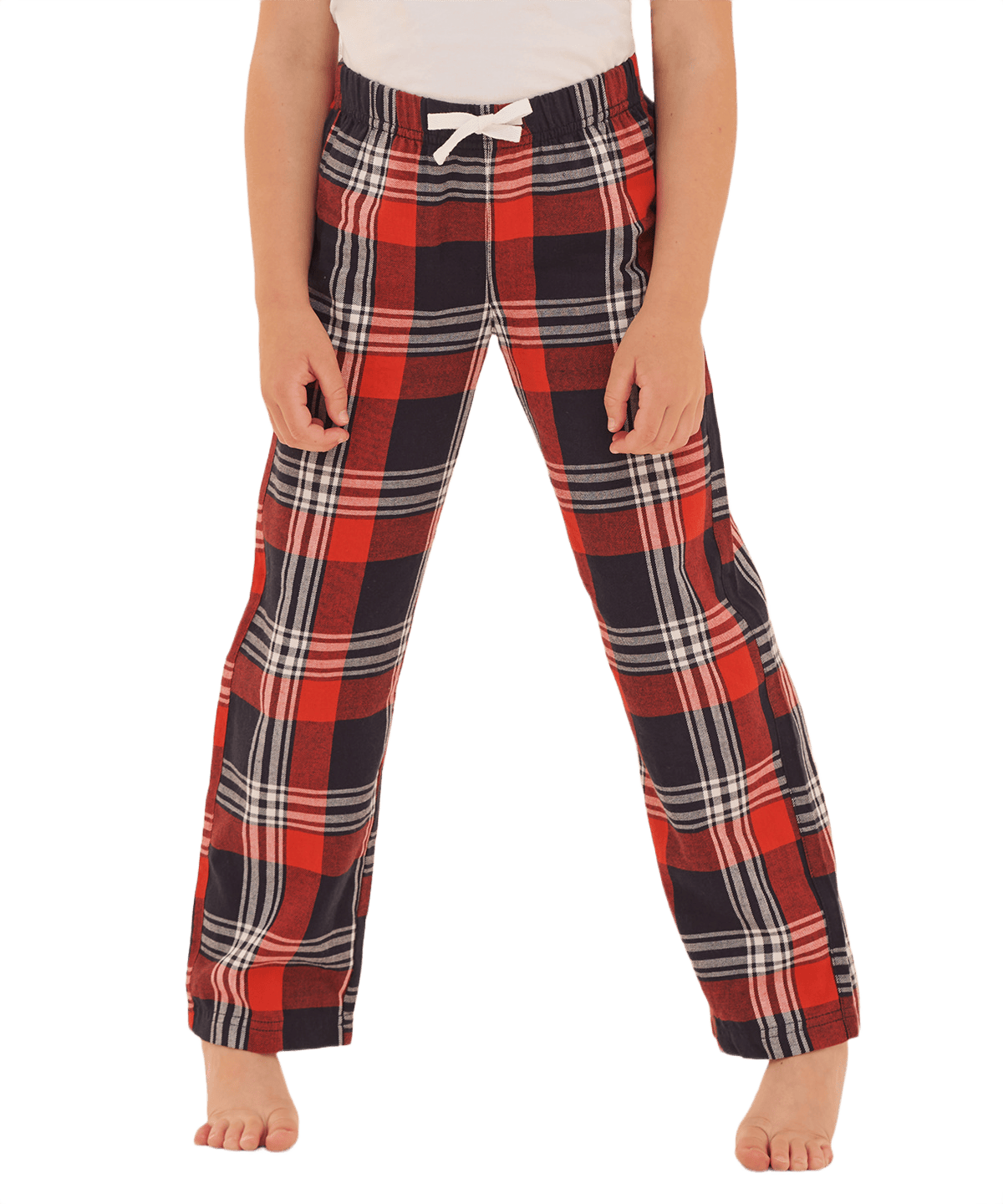 Kids tartan lounge pants