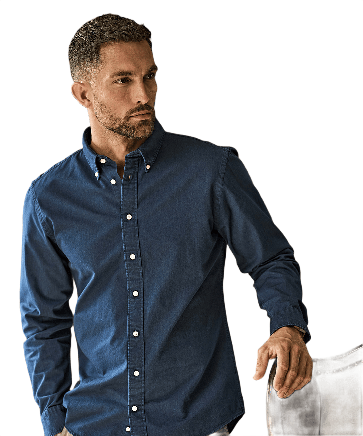 Casual twill-paita
