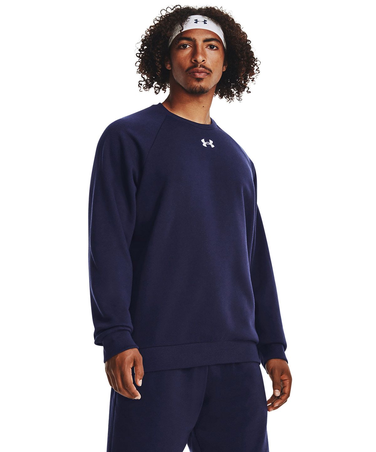 UA Rival Fleece Crew - Under Armour Collegetröja