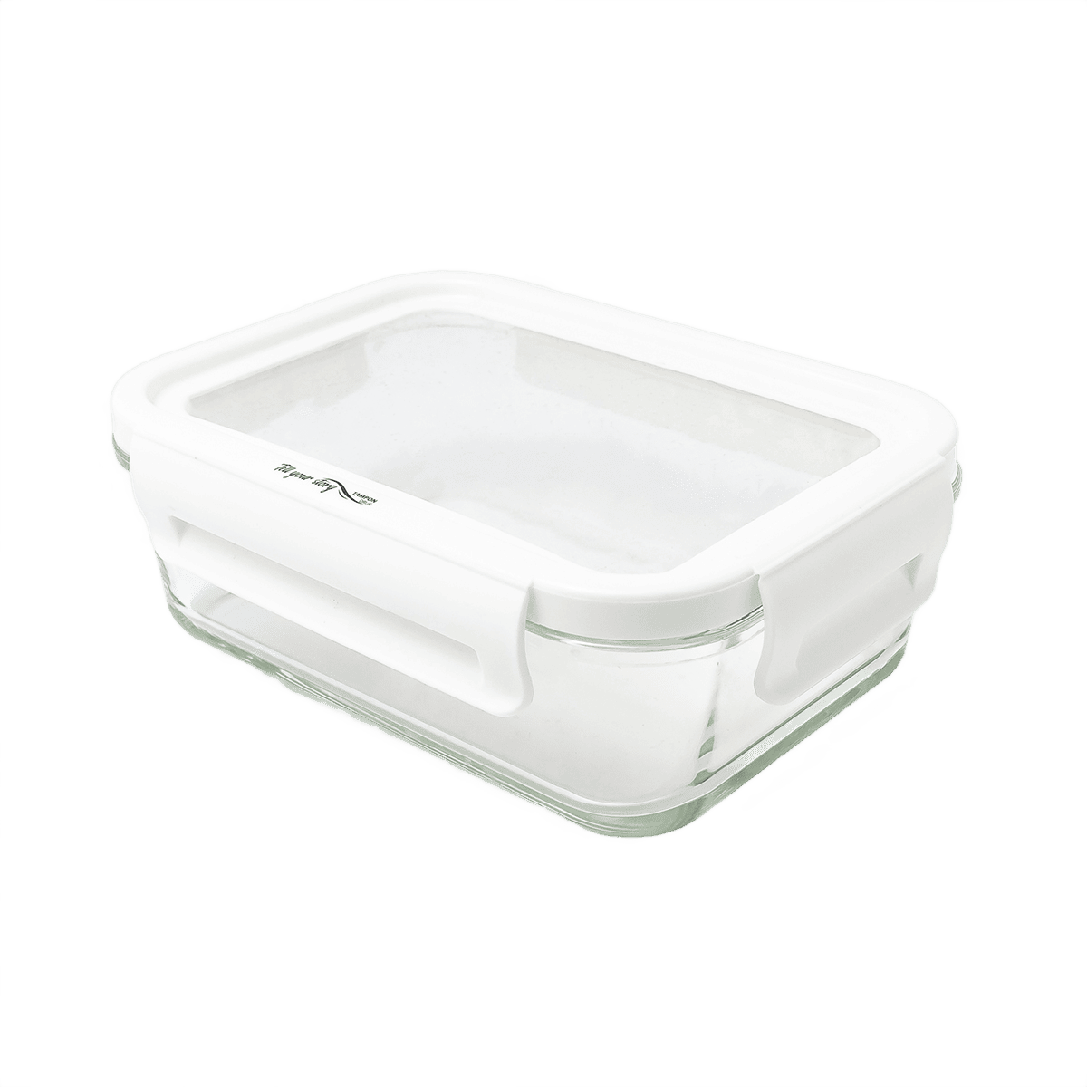 Delect lunchbox, 900 ml vit, färglös