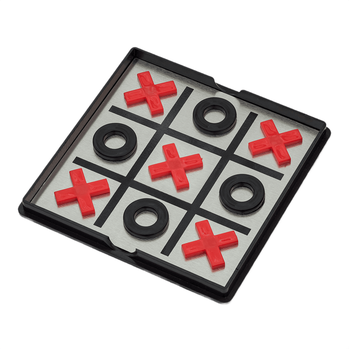 Magnetiskt tic tac toe-spel svart