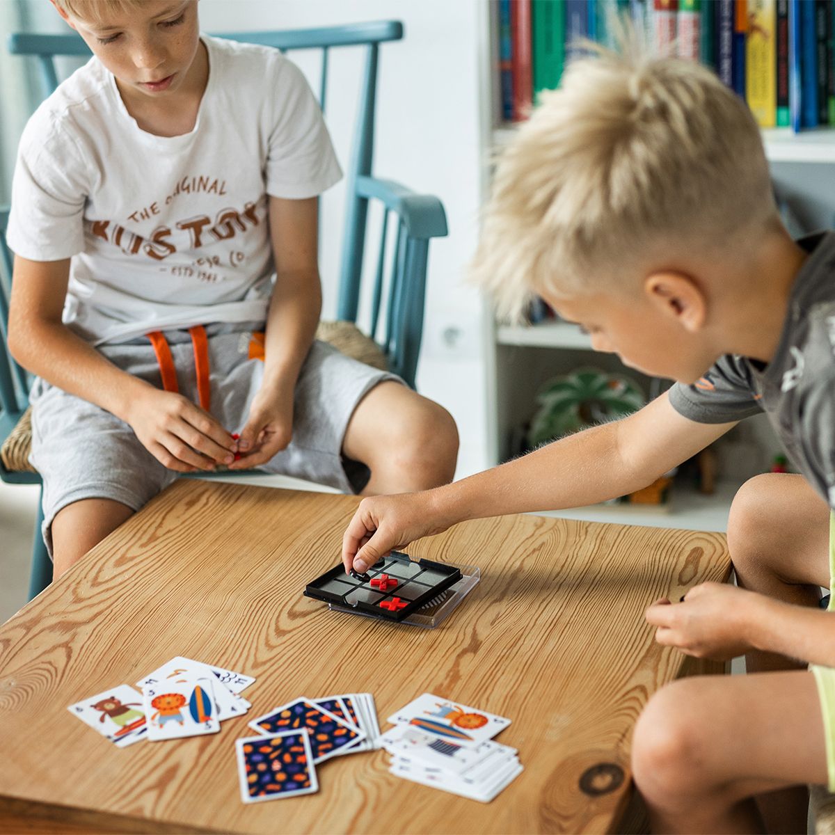 Magnetiskt tic tac toe-spel svart