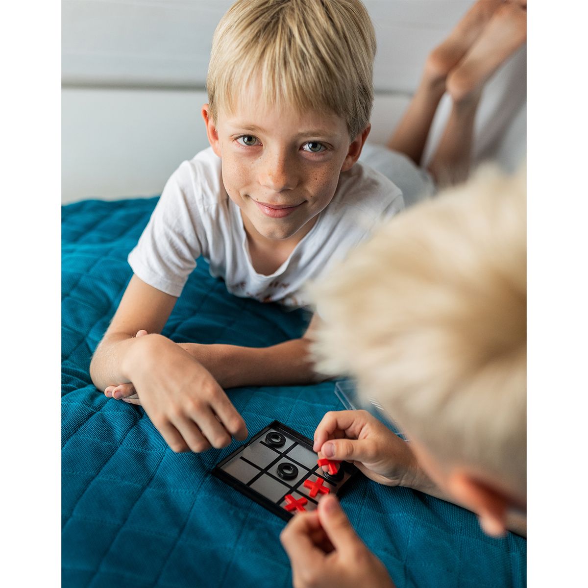 Magnetiskt tic tac toe-spel svart