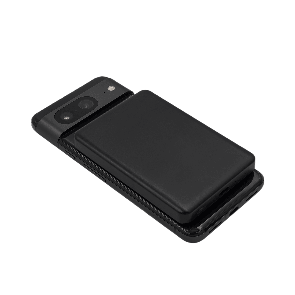 Yuki 5000 mAh magnetic wireless power bank black