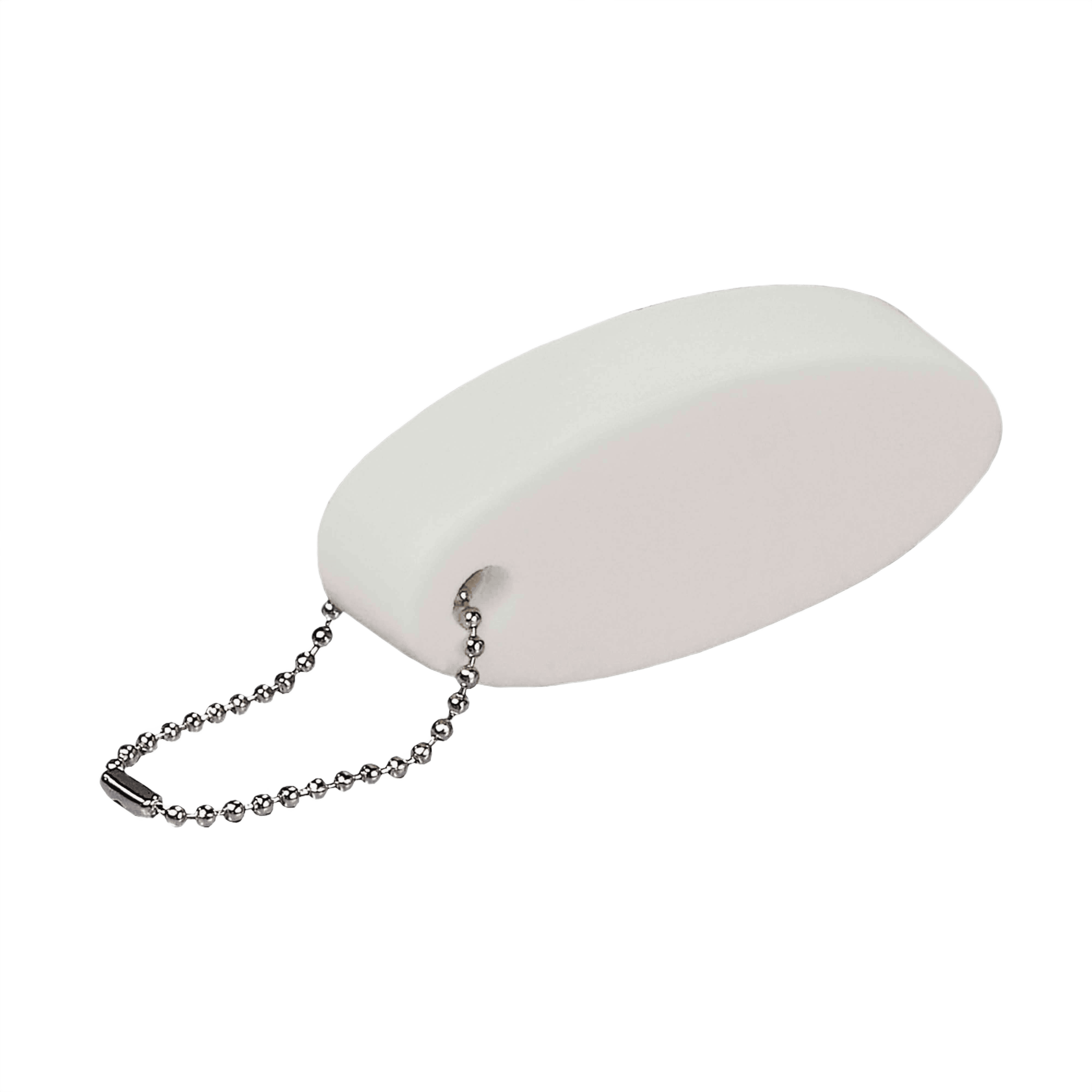 Oval flytande PU nyckelring