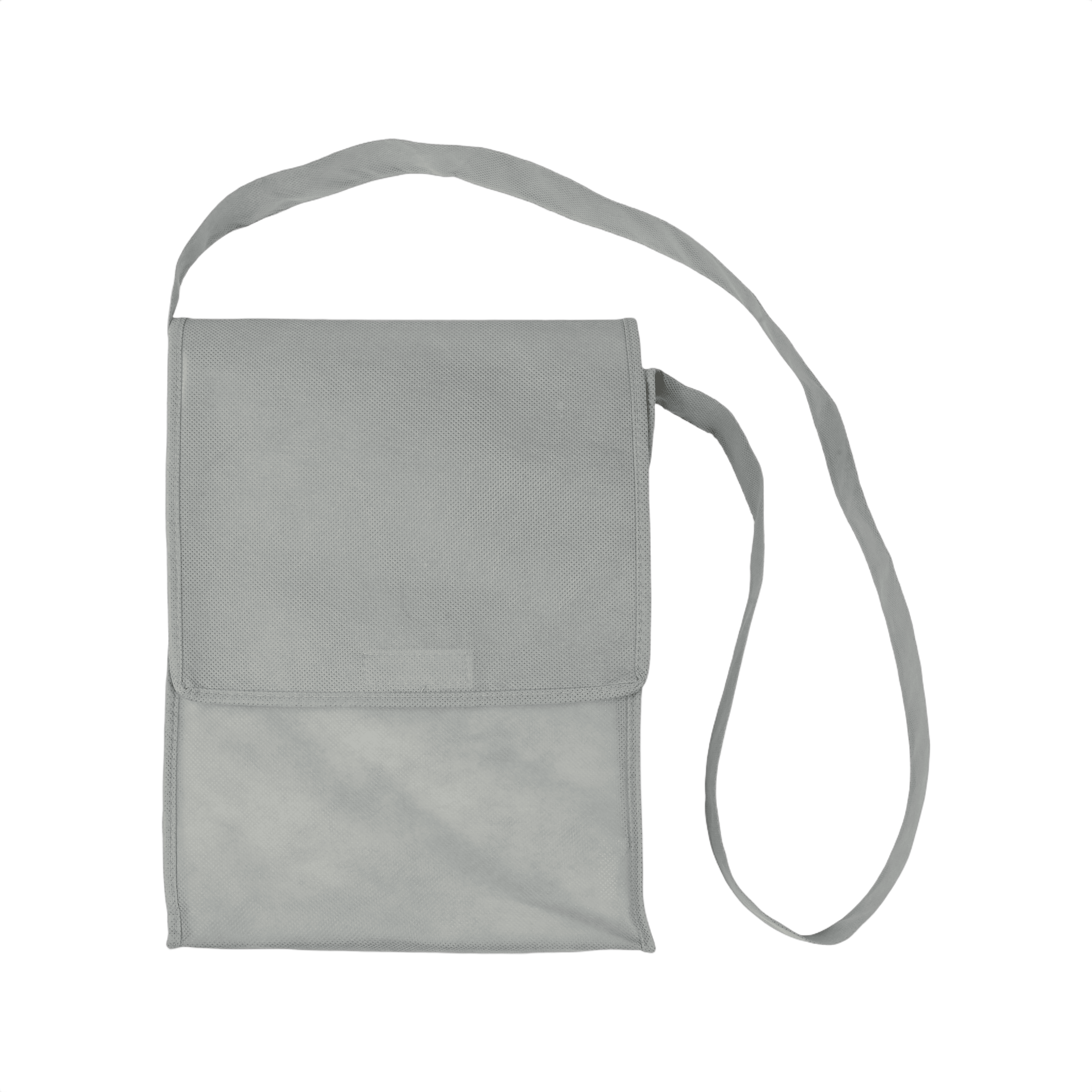 Non-Woven Haversack Shoulder Bag med Bälg 80 G/M2