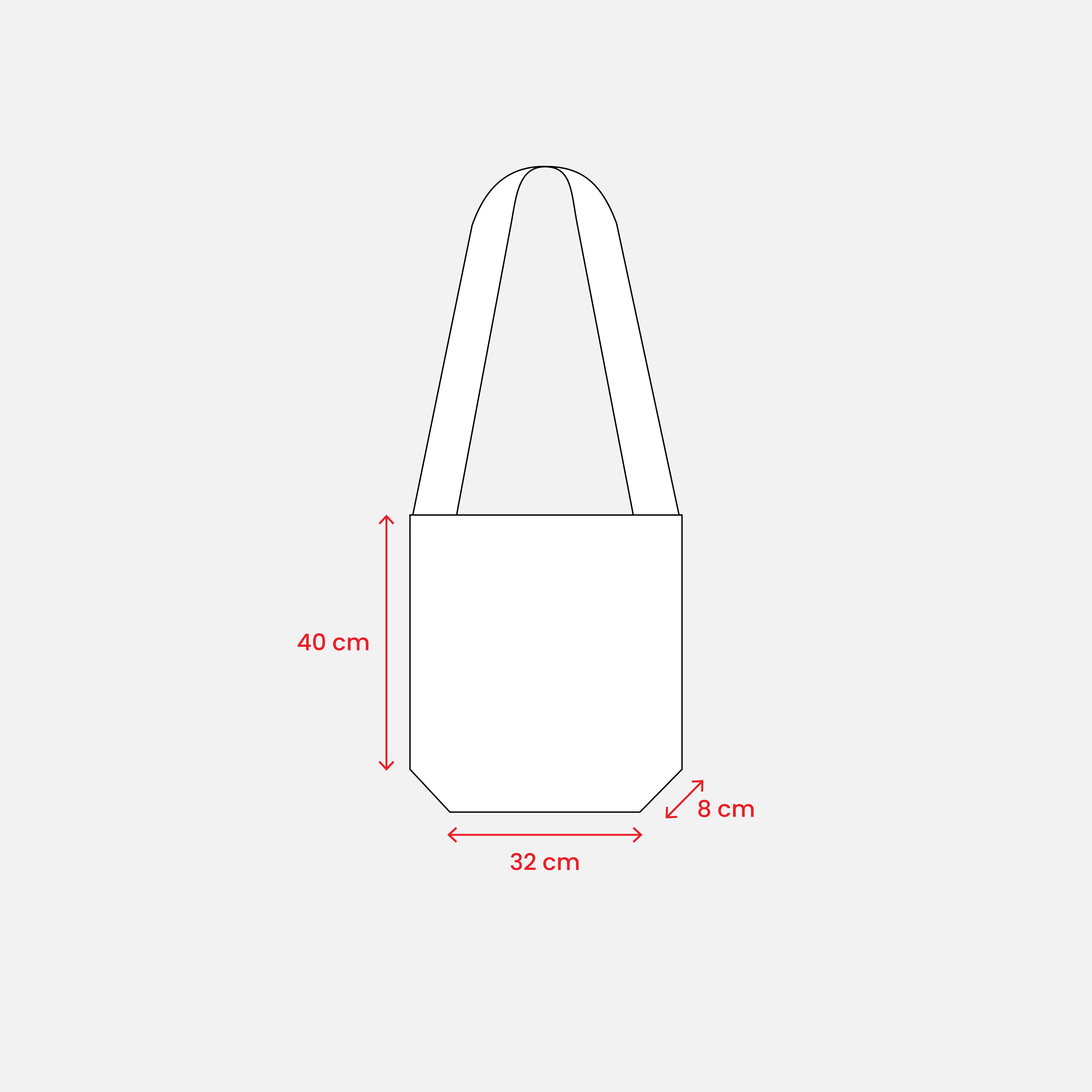 Non-Woven Haversack Olkalaukku Vahvikkeella 80 g/m2 kuninkaansininen