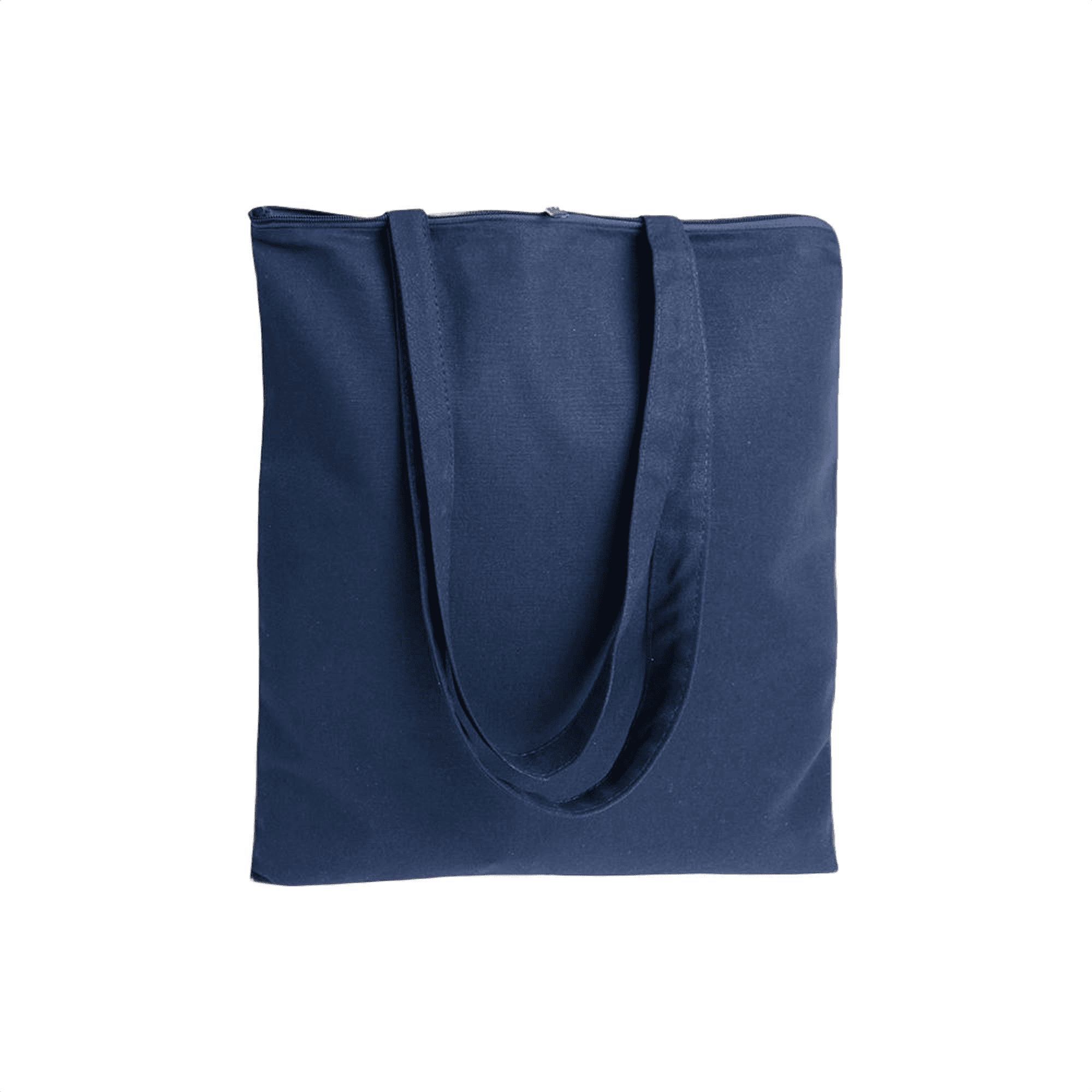 Bomull Shoppingväska Med Dragkedja 220 g/m2