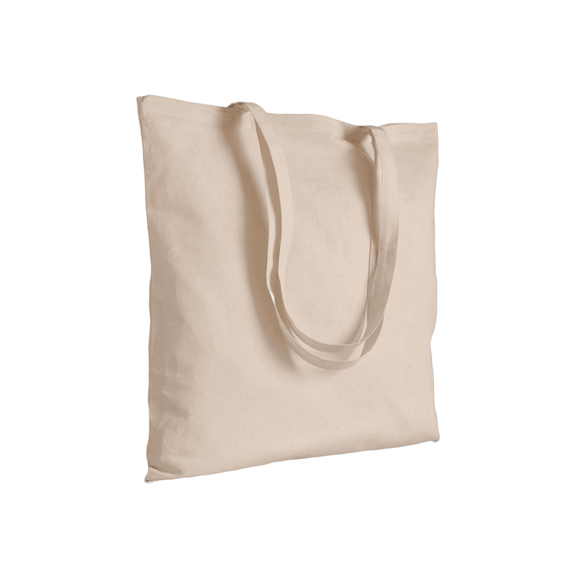 Cotton Shopping Bag with Long Handles 120 g/m2