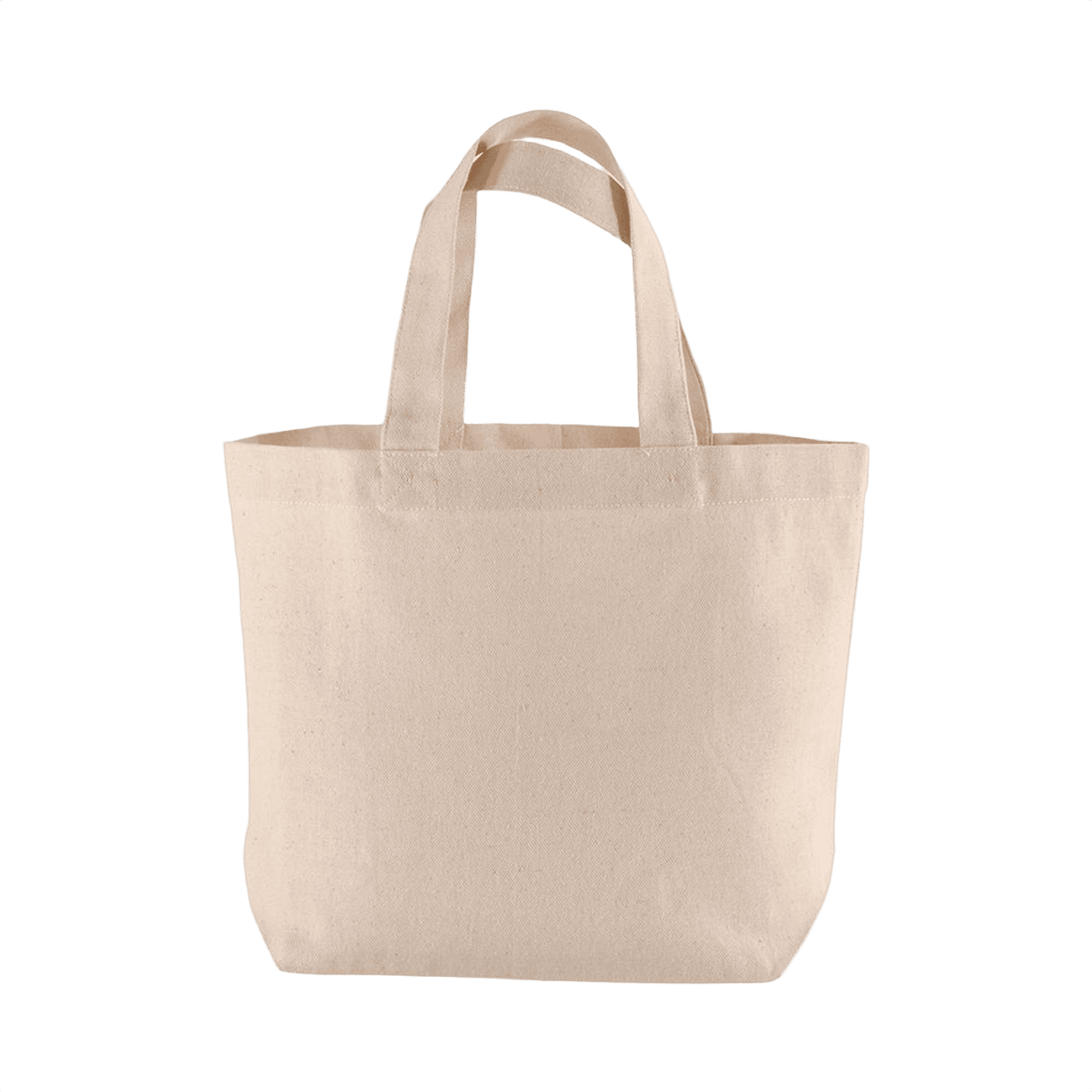 Bomullskasse 120 g/m2 Korta Handtag