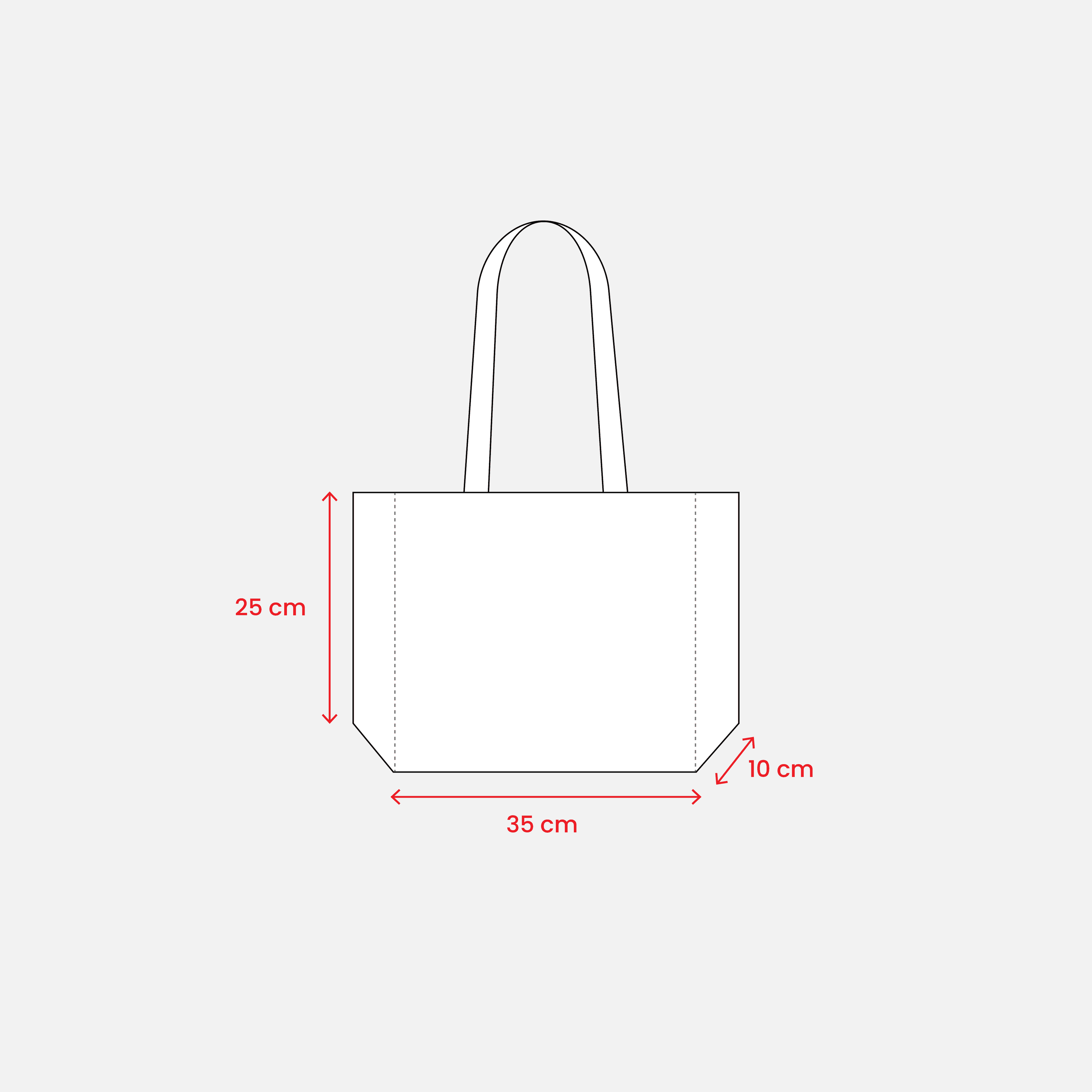 Non-Woven Ostoskassi Kahvoilla vihreä omena