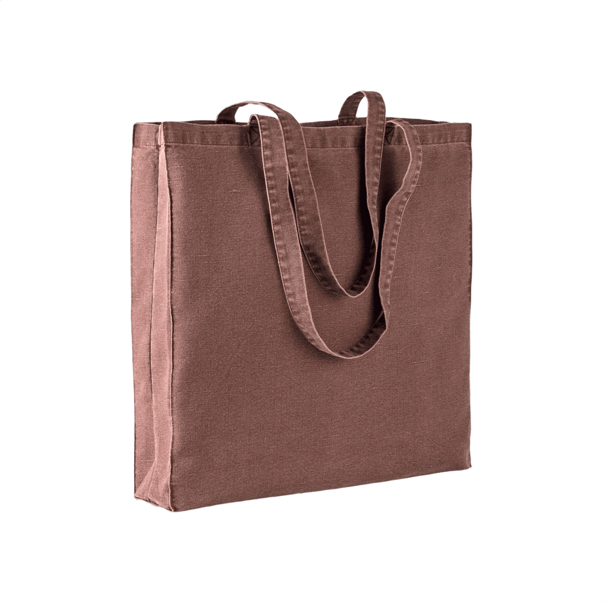 Stentvättad Bomull Shoppingväska