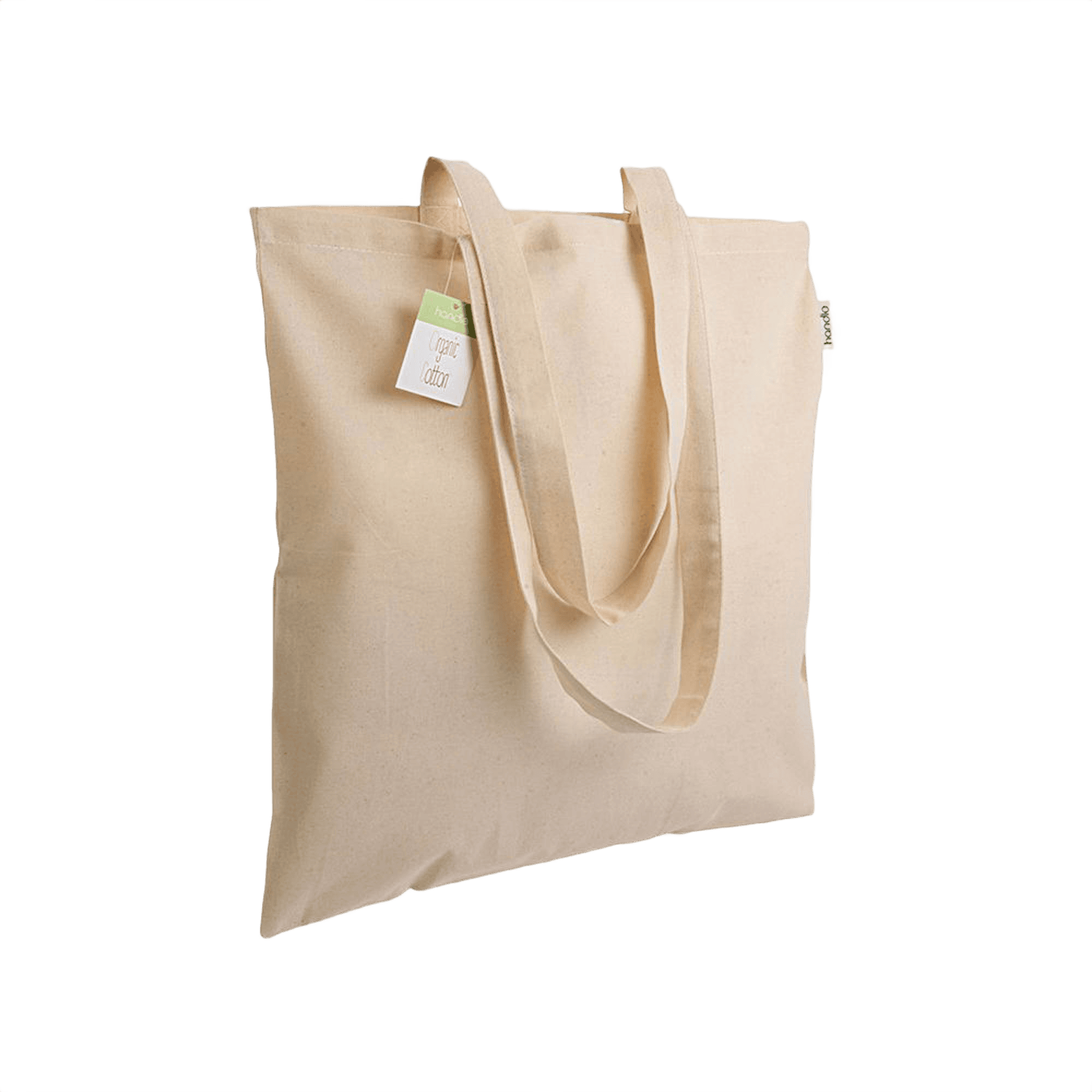 Bomullskasse Med Långa Handtag 140 G/M2