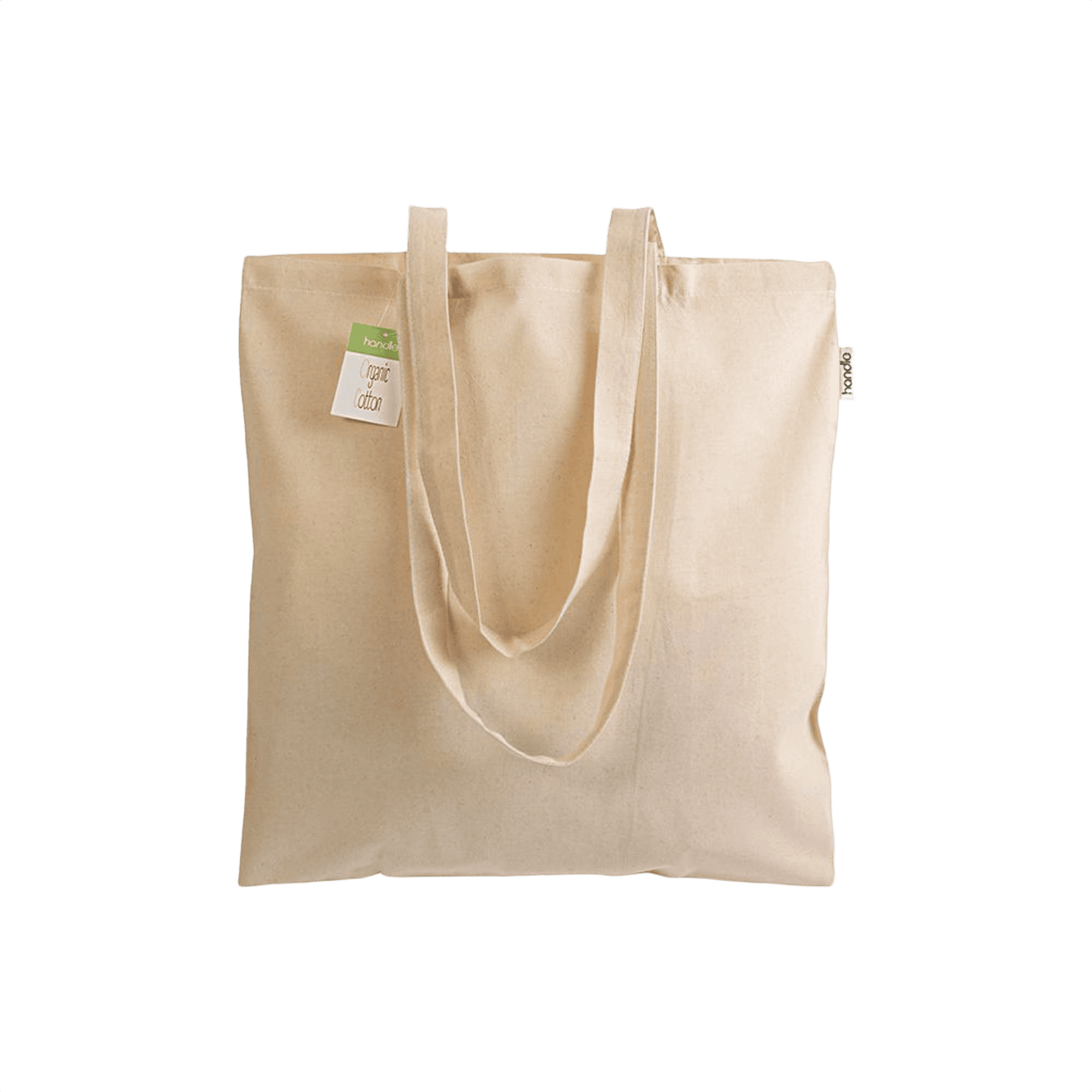 Bomullskasse Med Långa Handtag 140 G/M2