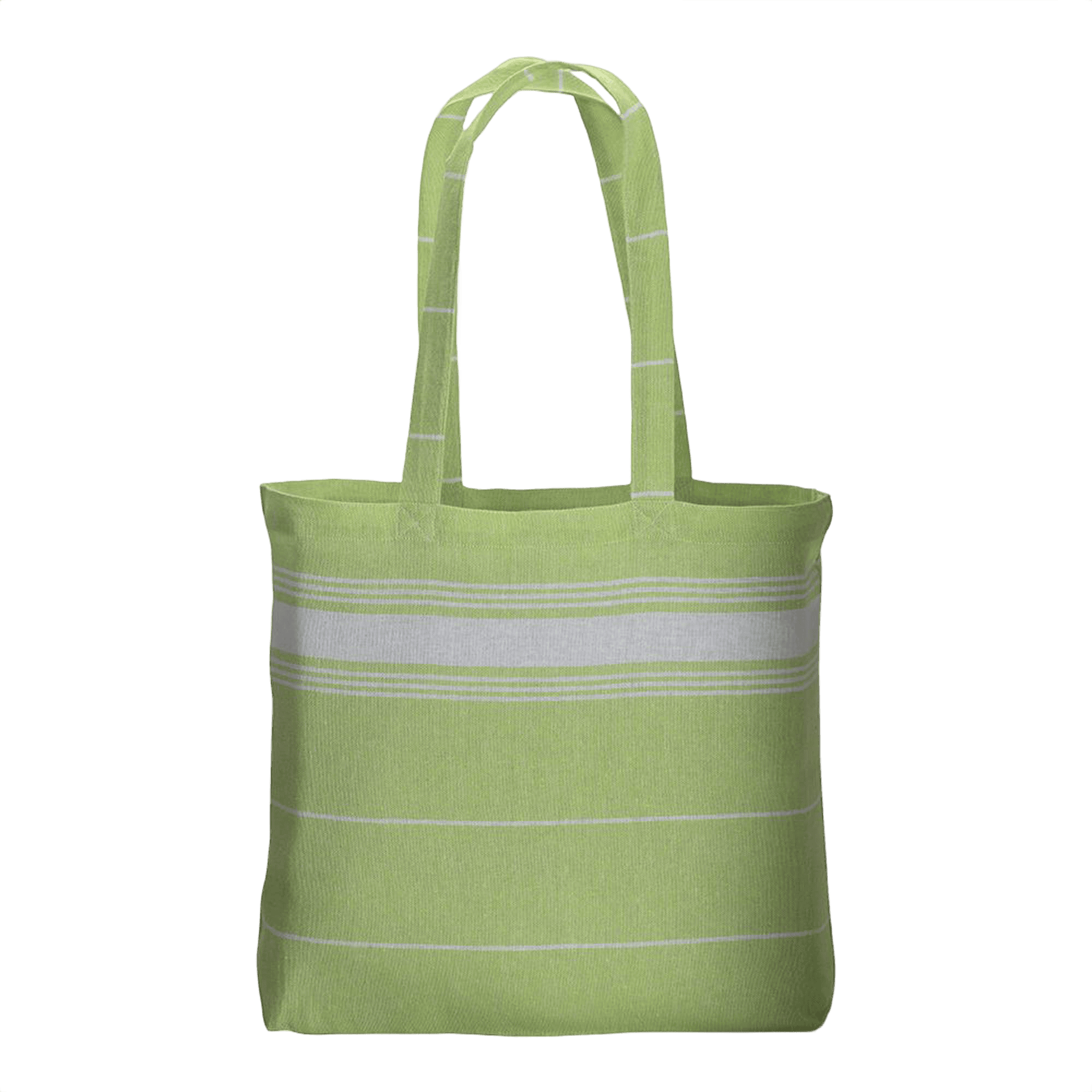 Cotton Fouta Shopping Bag with Long Handles 180 g/m2