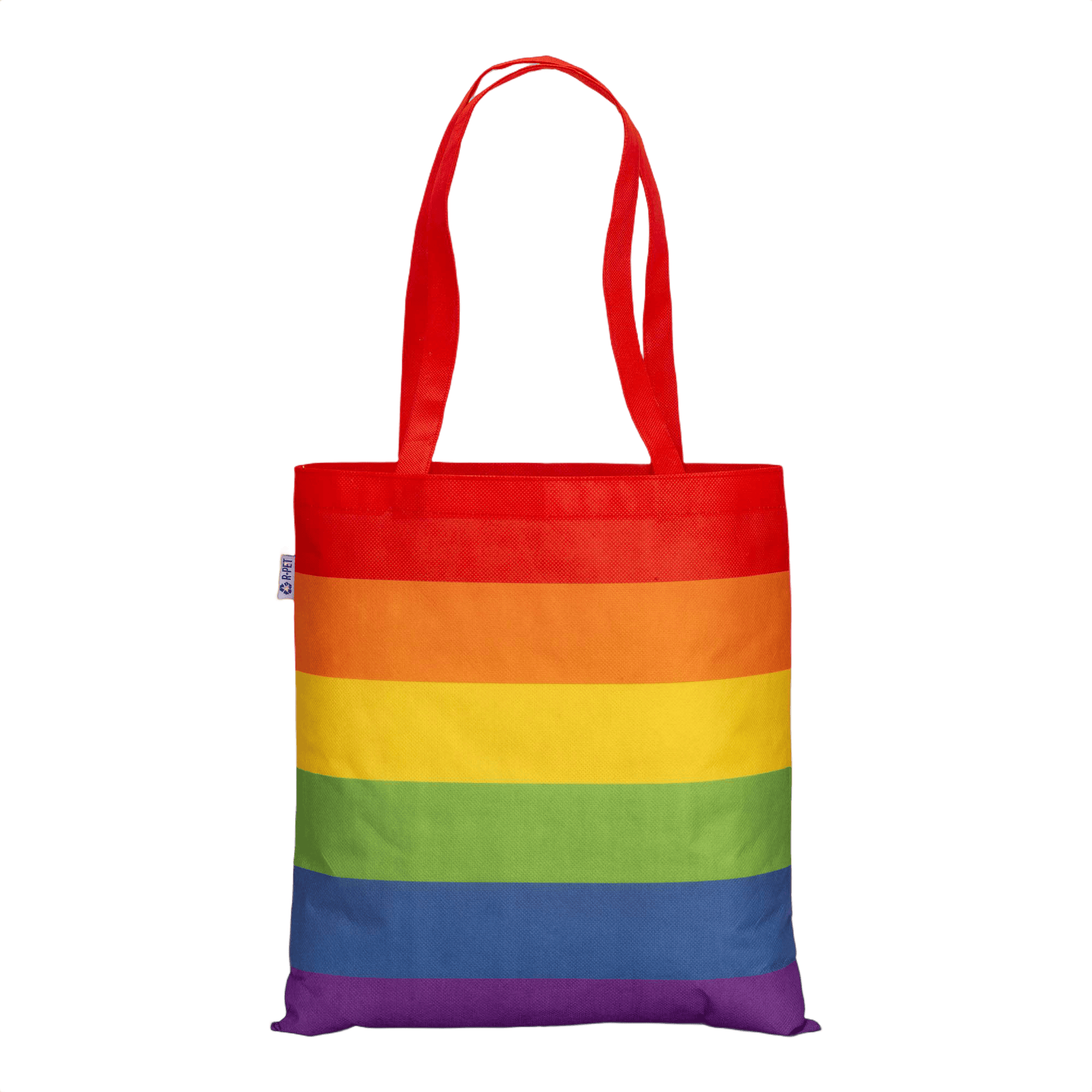 Rainbow Shopping Bag With Long Handles 80 G/M2